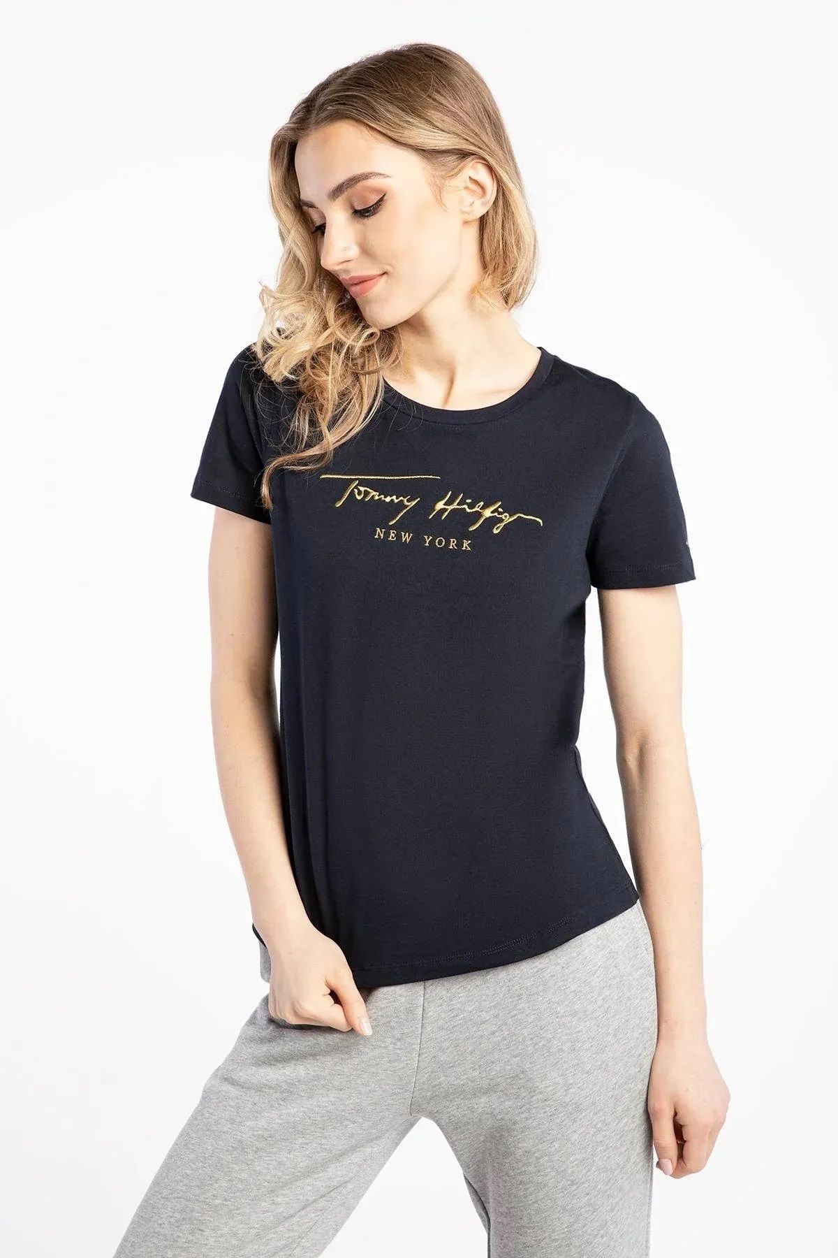 Hilfiger Denim _TommyHilfiger Organik Pamuk T-Shirt