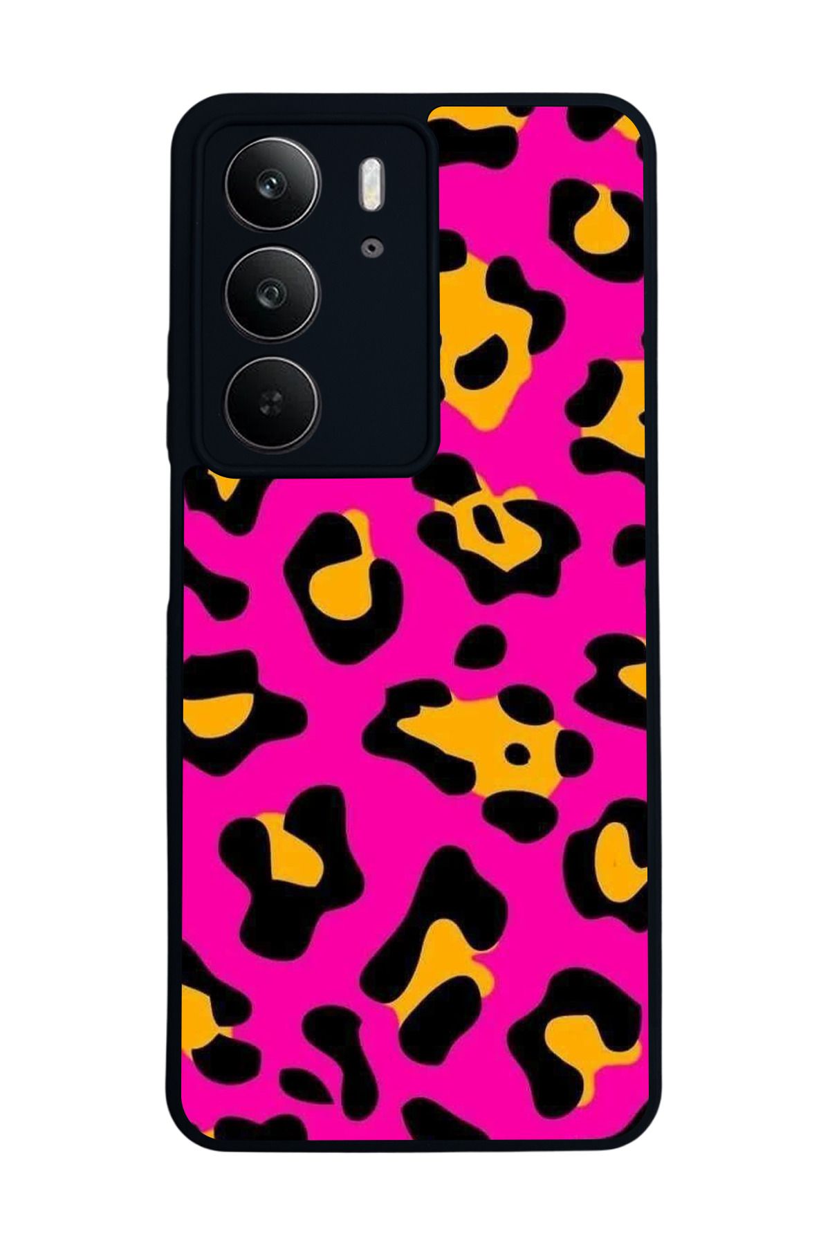 realme C75 Mat Uyumlu Siyah Kılıf – Yumuşak Silikon, Koruyucu, Şok Emici Kapak