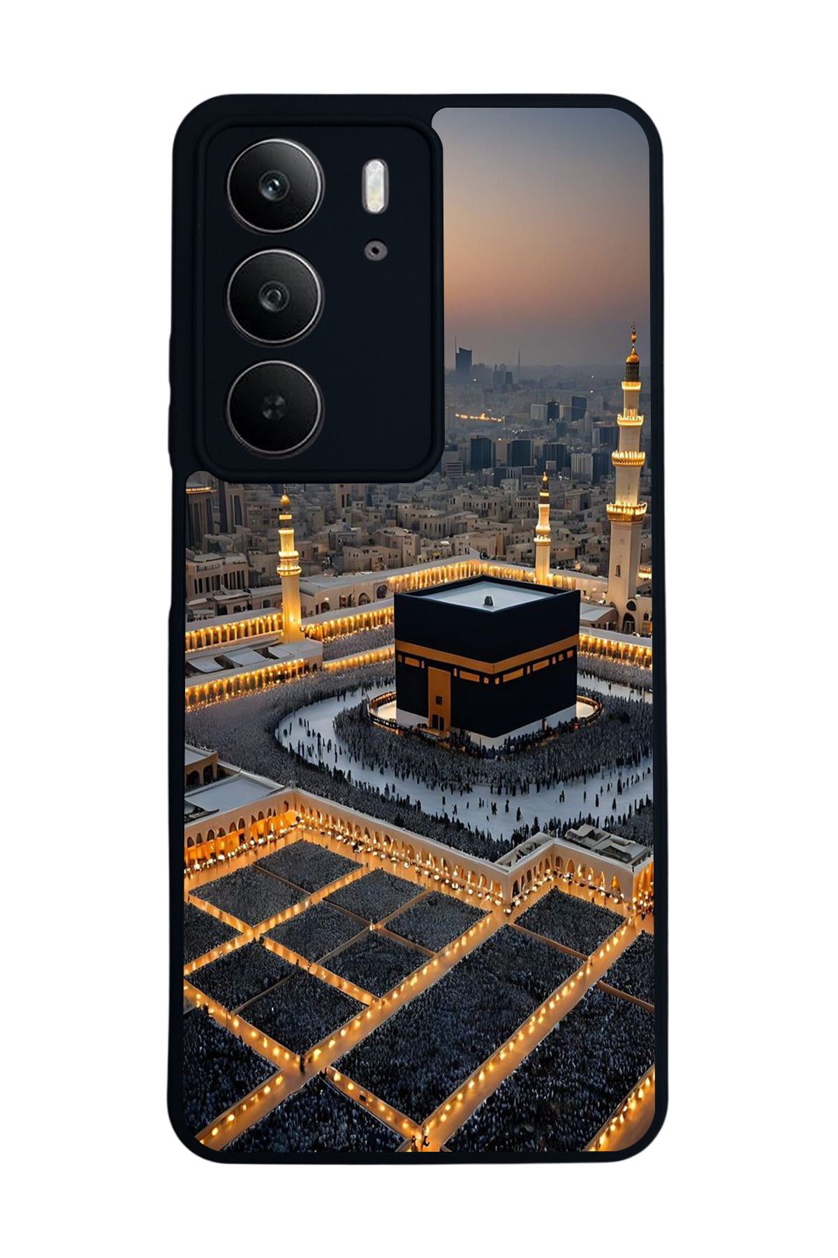 realme C75 Mat Uyumlu Siyah Kılıf – Yumuşak Silikon, Koruyucu, Şok Emici Kapak