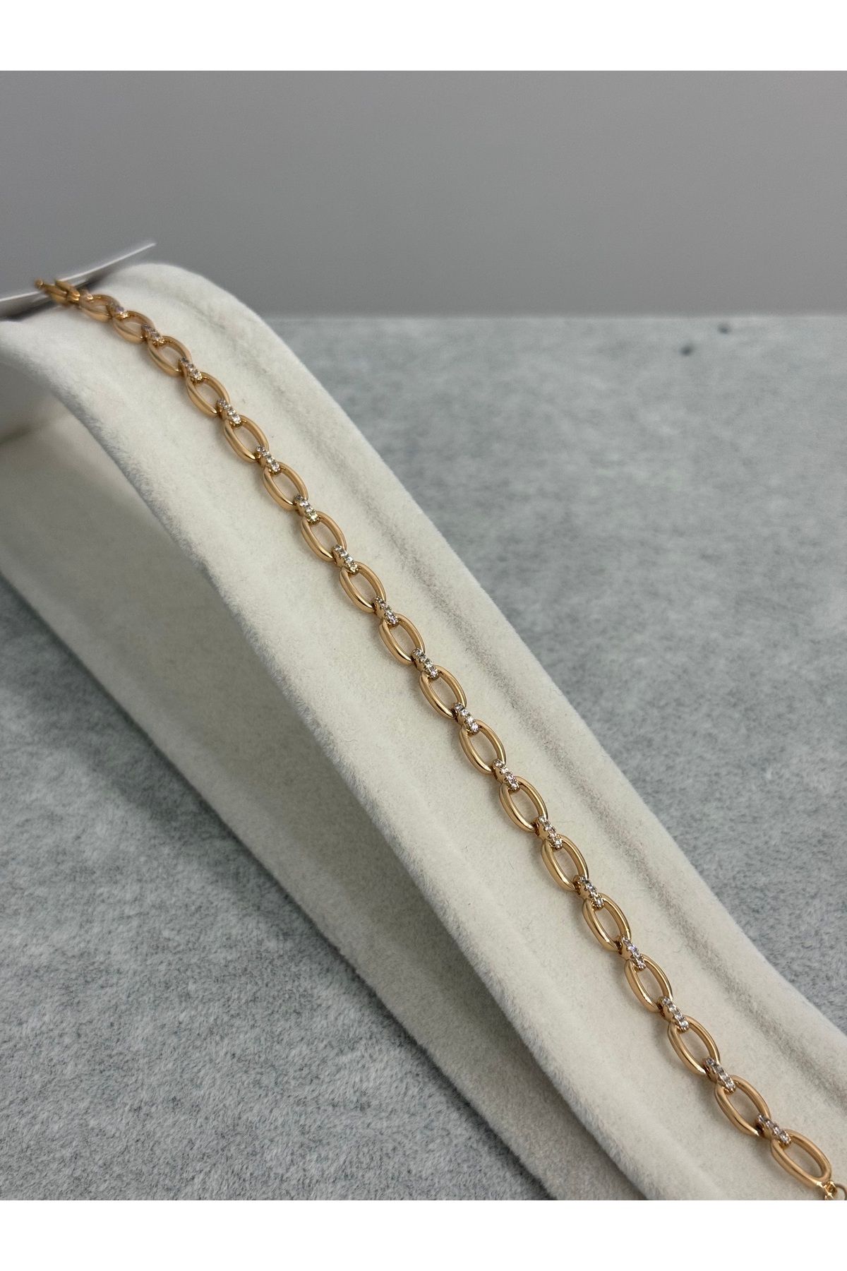 XUPING JEWELRY 316L zirkon taşlı çelik bileklik paslanmaz kararmaz
