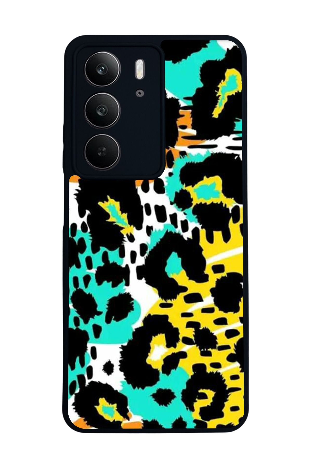 realme C75 Mat Uyumlu Siyah Kılıf – Yumuşak Silikon, Koruyucu, Şok Emici Kapak