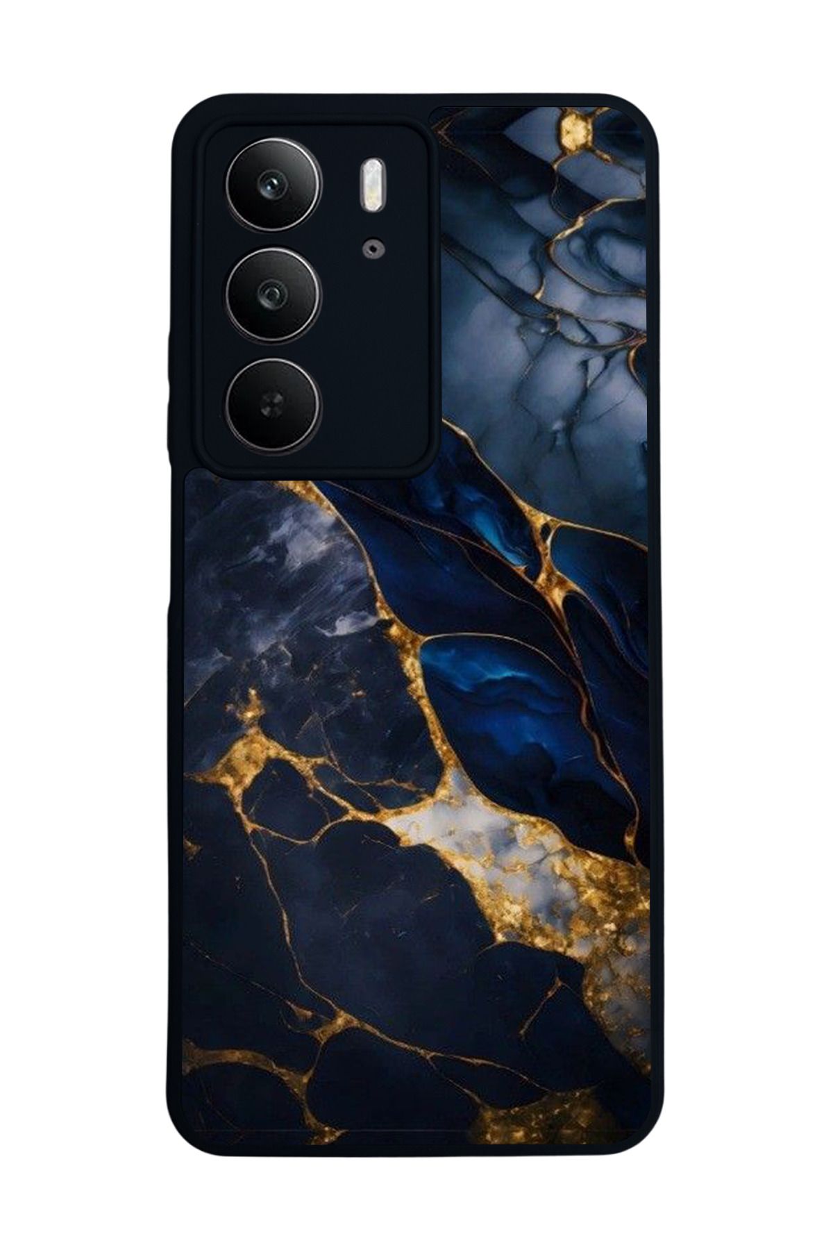 realme C75 Mat Uyumlu Siyah Kılıf – Yumuşak Silikon, Koruyucu, Şok Emici Kapak