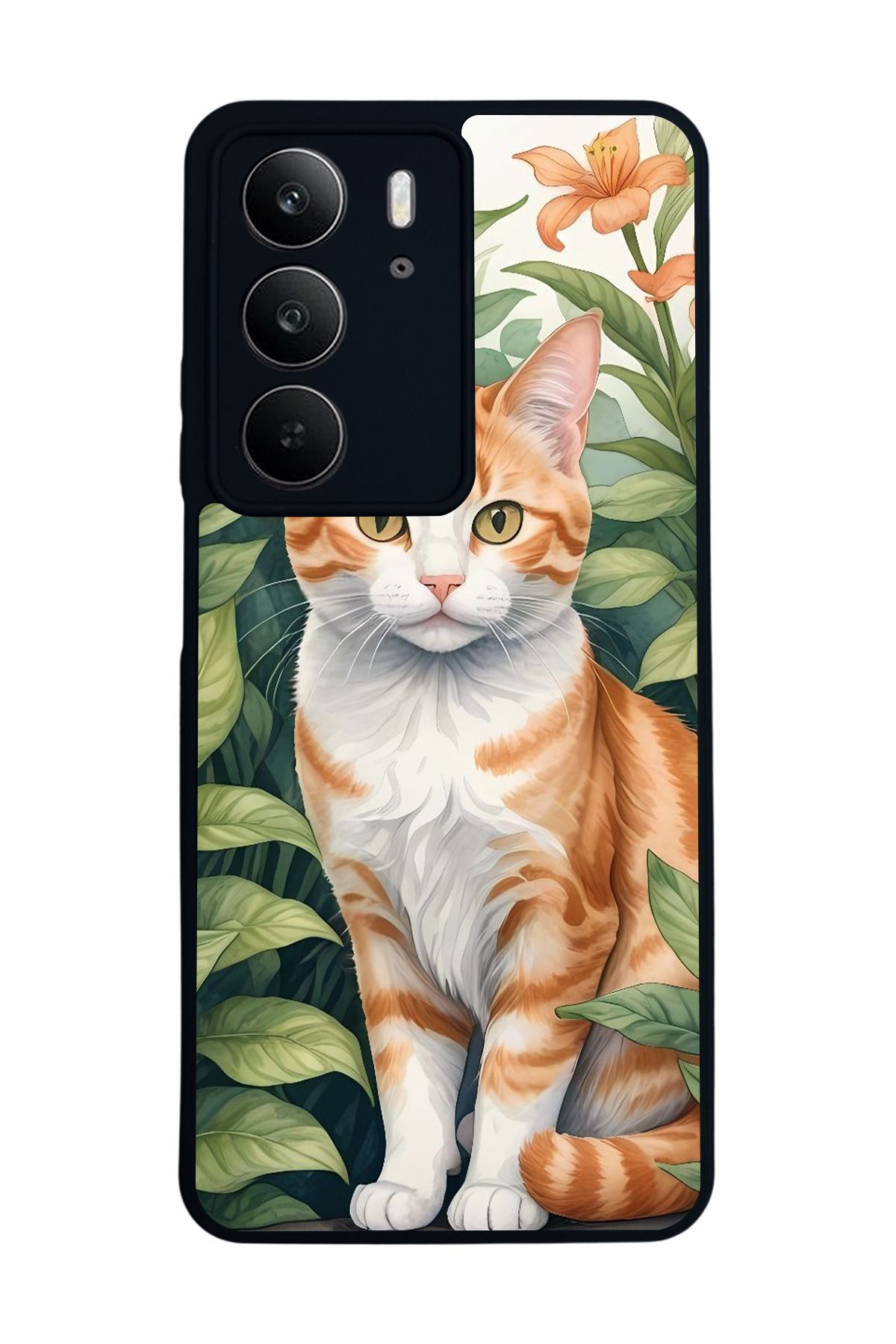 realme C75 Mat Uyumlu Siyah Kılıf – Yumuşak Silikon, Koruyucu, Şok Emici Kapak