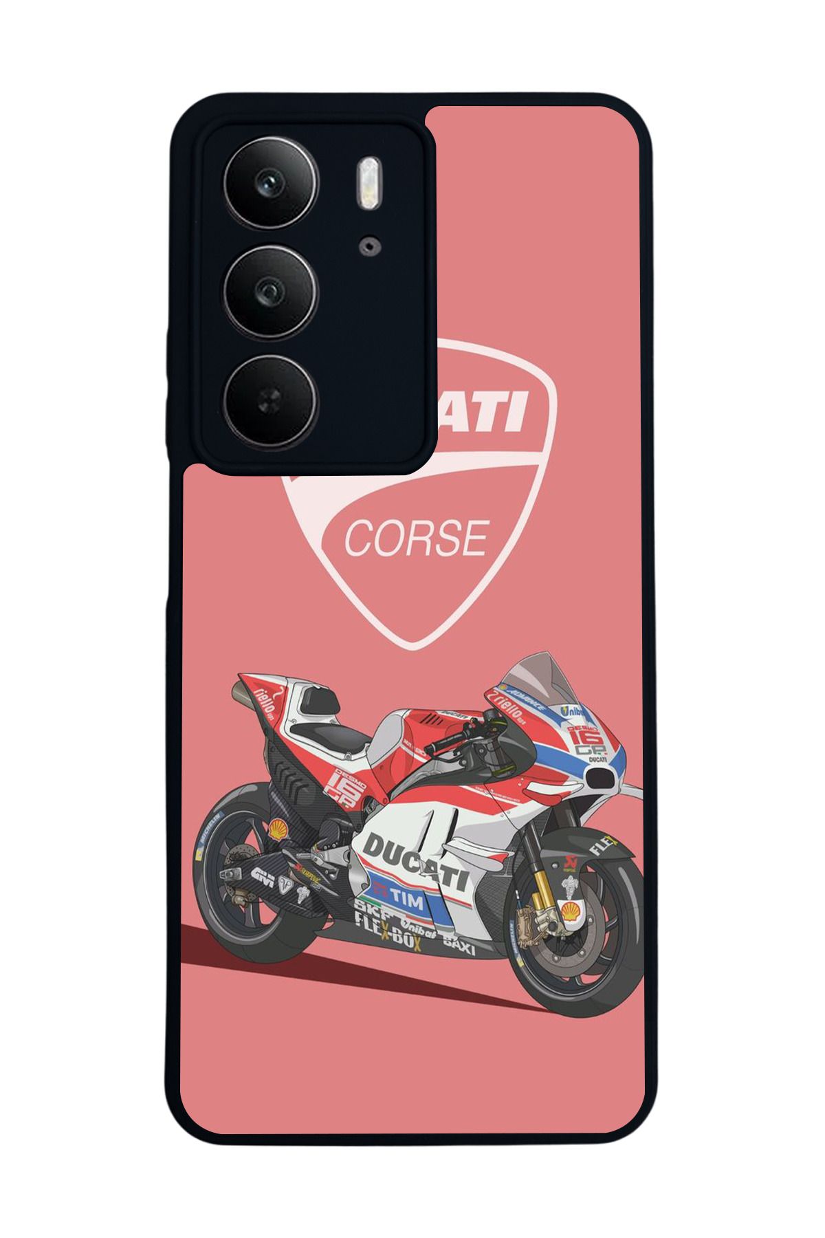 realme C75 Mat Uyumlu Siyah Kılıf – Yumuşak Silikon, Koruyucu, Şok Emici Kapak