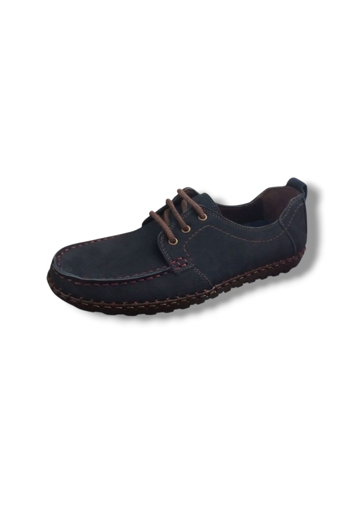 Growish GR0323 Hakiki Nubuk Deri Günlük Kullanım Bağcıksız Loafer Erkek Ayakkabı