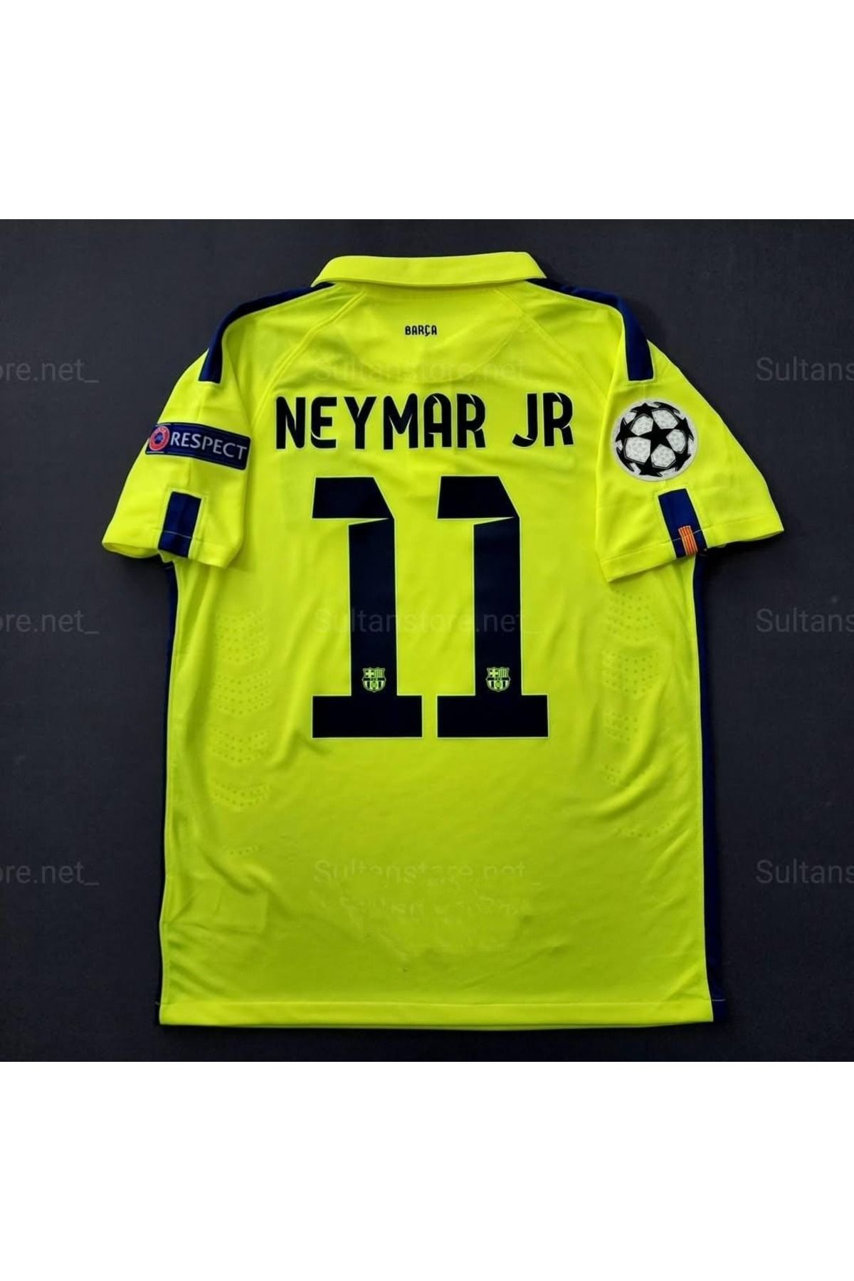 feriköy Barcelona 2014/15 Sezonu Neymar Jr Nostalji Forması (Neon)