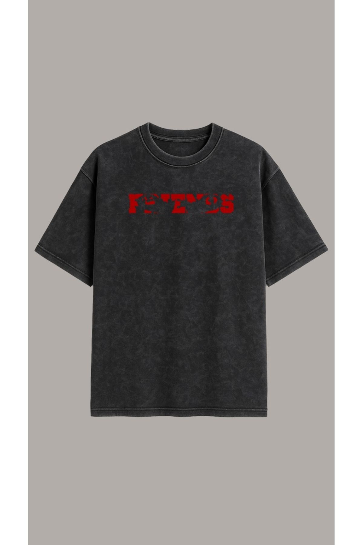 Vigor Wear KURTLAR VADİSİ Baskılı Oversize T-Shirt
