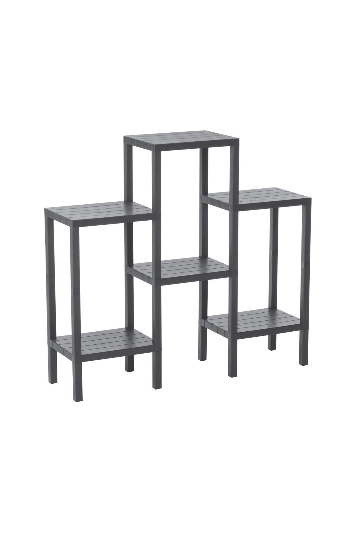 Findit 6 RAFLI - GRİ MODÜLER ÜNİTE PLASTİK 108x100x29 cm (2818)