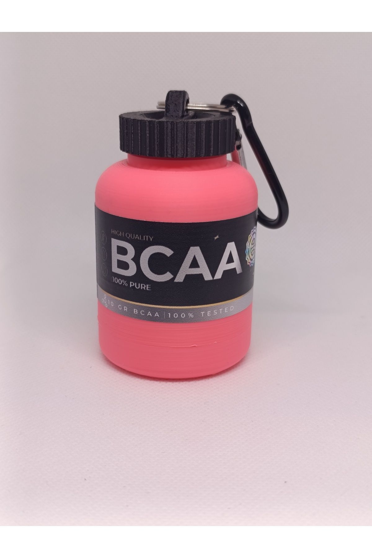 NozzleCraft BCAA Toz Saklama Hunisi – 30g  Matarası