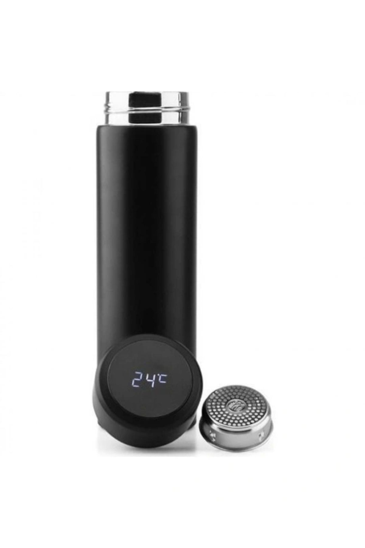 OurStyles Dijital Sıcaklık Göstergeli Renkli Çelik Termos - 500 ML