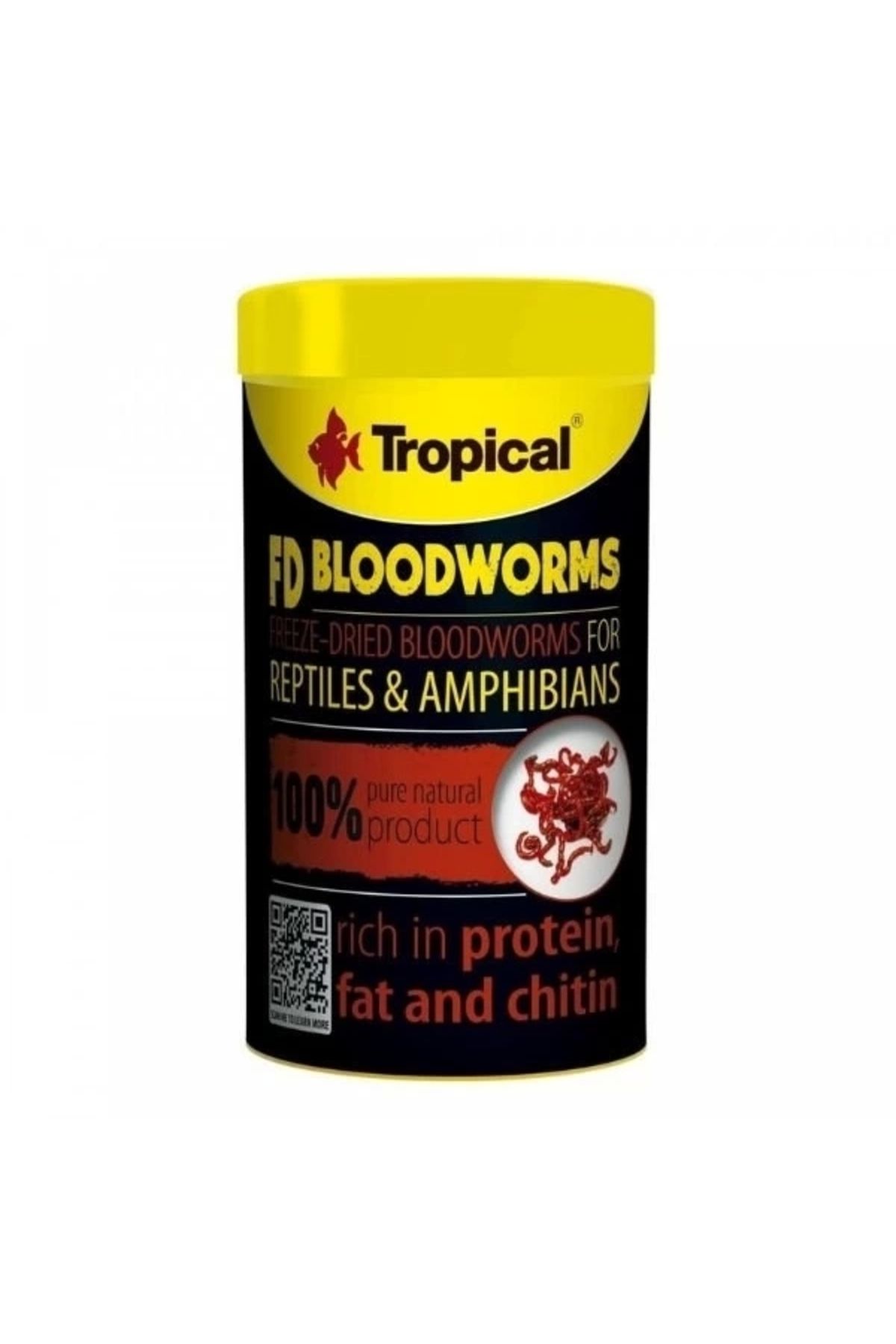 Tropical Fd Bloodworms Kurutulmuş Kan Kurdu 100 ml 7 gr