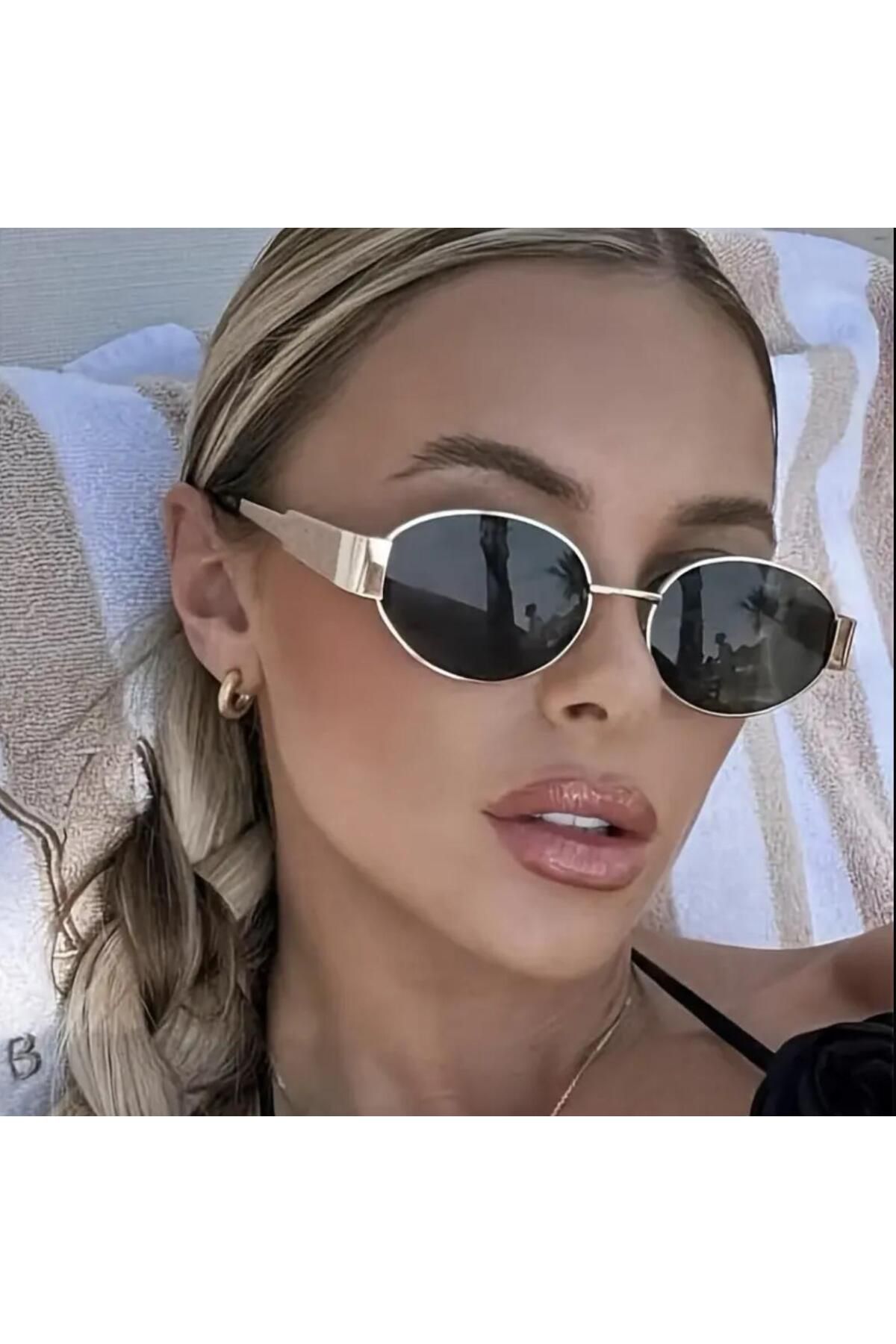 Butik Şık Yeni Moda Kadın Güneş Gözlüğü