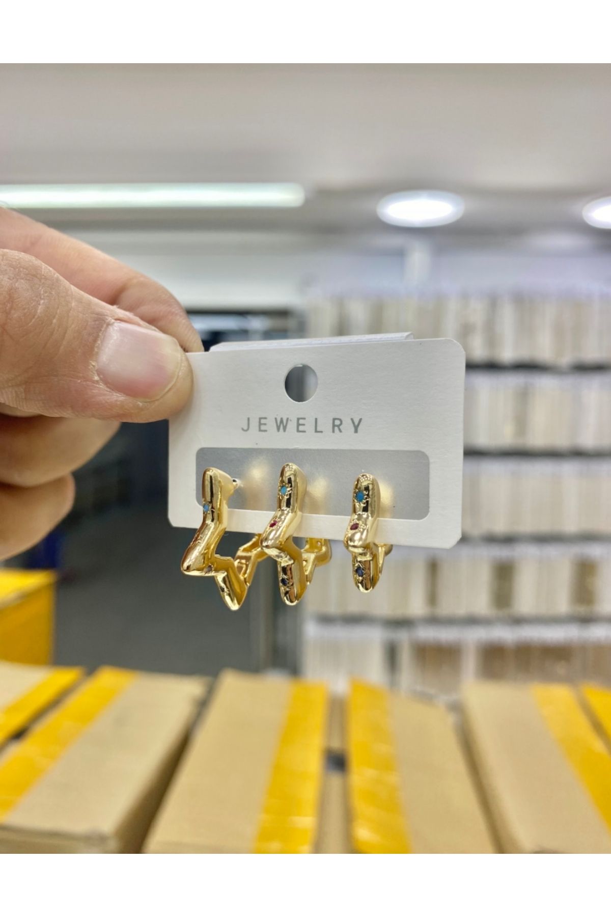 Accessories Kadın çelik küpe