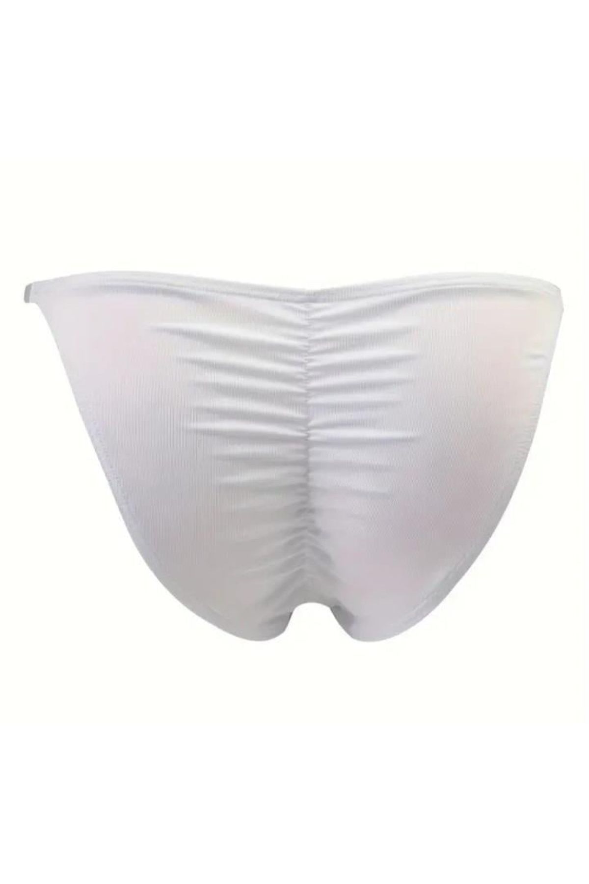 Narnuga Erkek Beyaz Büzgülü Slip İç Giyim