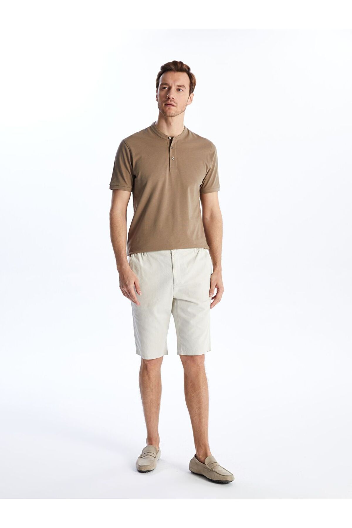 LC Waikiki LCWAIKIKI Classic Standart Kalıp Erkek Bermuda Şort