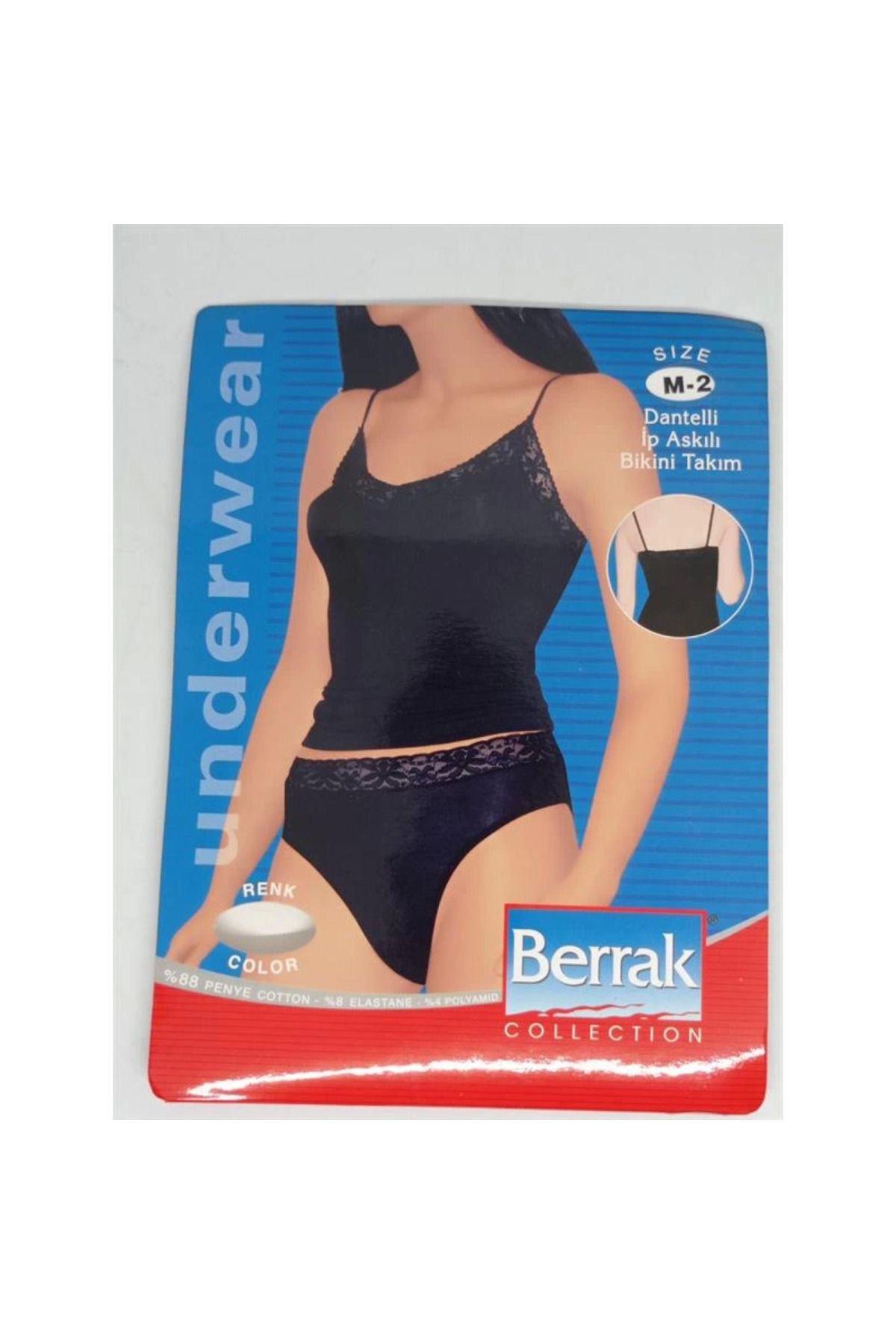 Narnuga 2044 Dantelli İp Askılı Bikini Tk