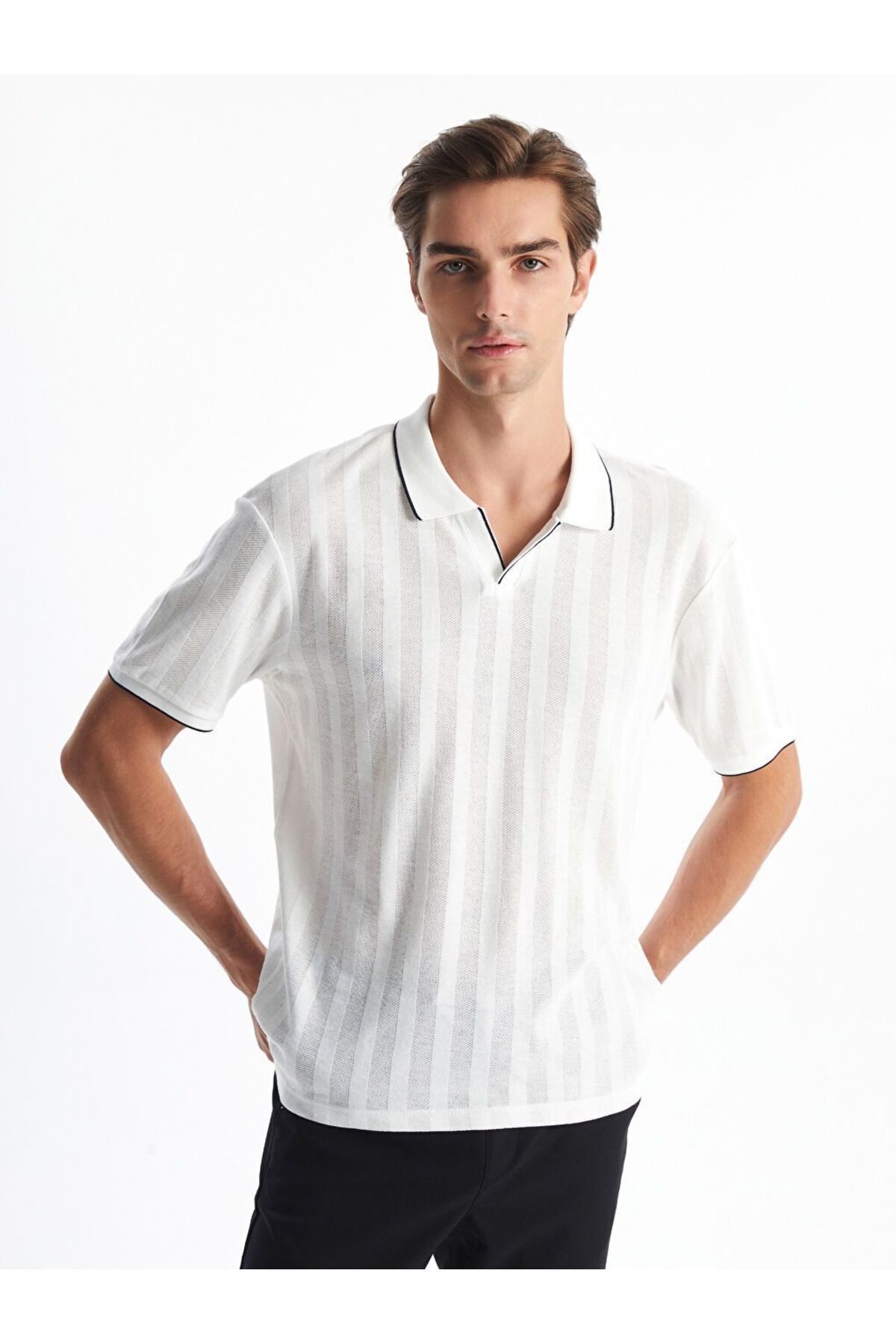 LC Waikiki LCW Vision Polo Yaka Kısa Kollu Erkek Tişört