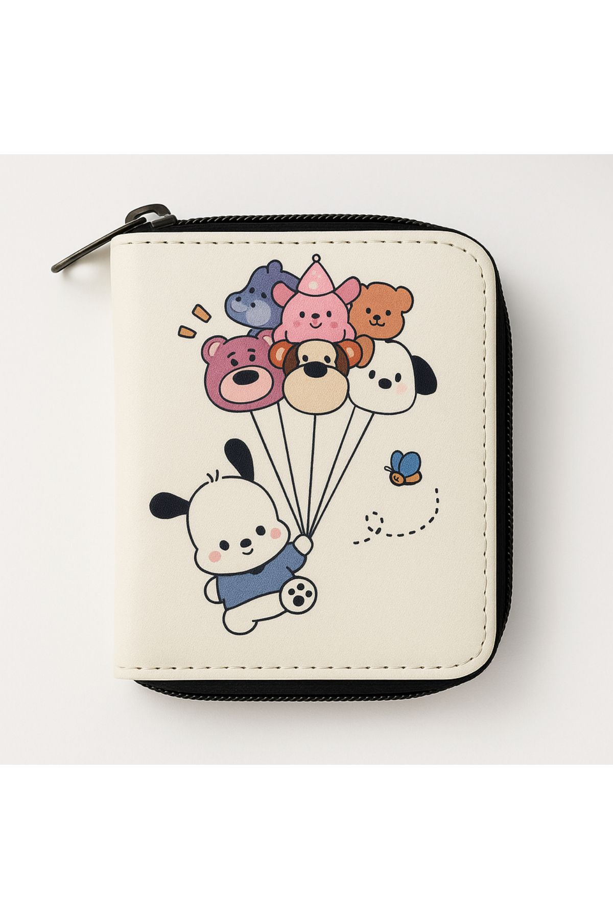 facnspt Sanrio Pochacco Balon Temalı Sevimli Cüzdan