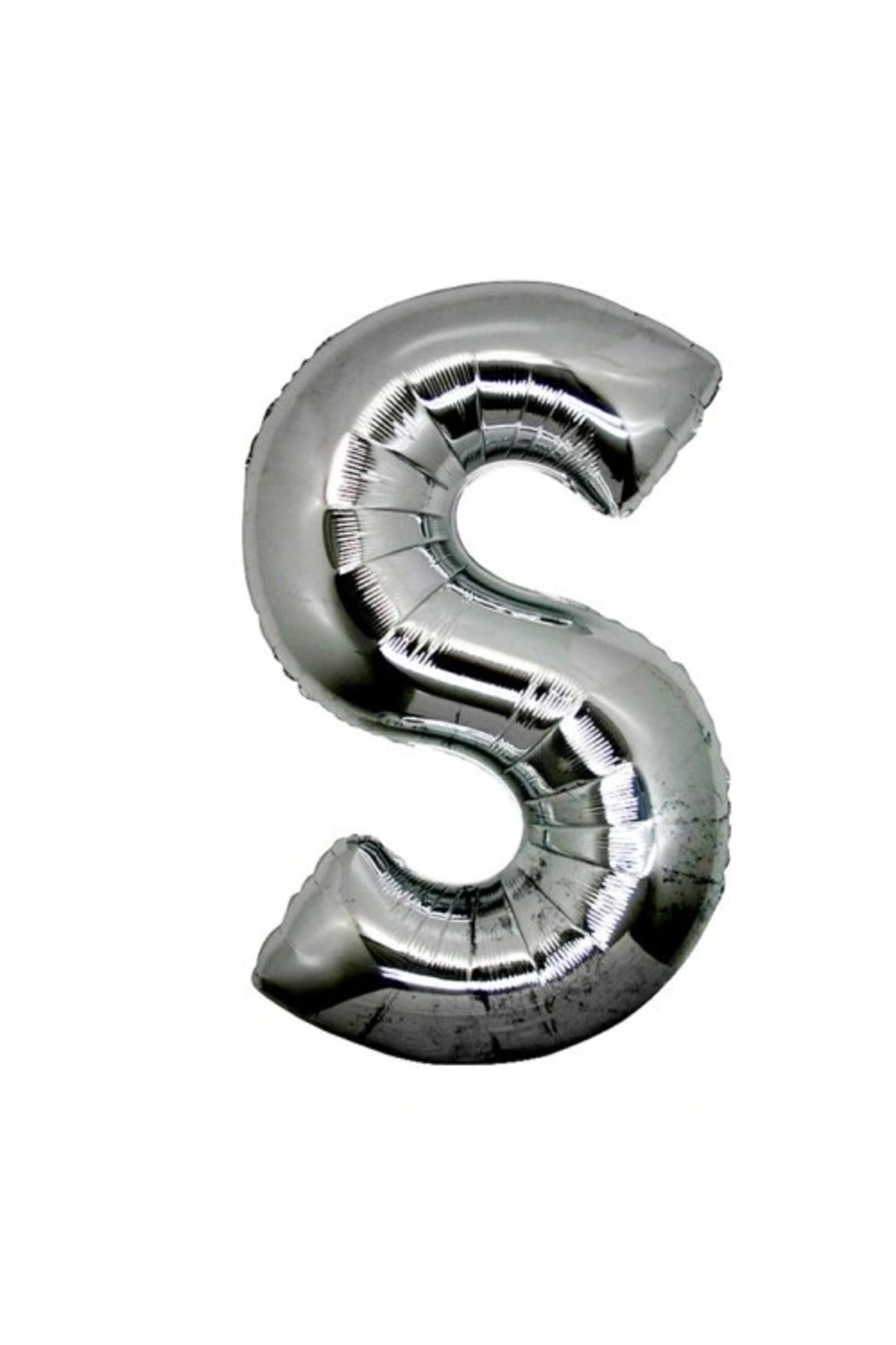 OurStyles S Harf Folyo Balon Gümüş Renk 40 inç