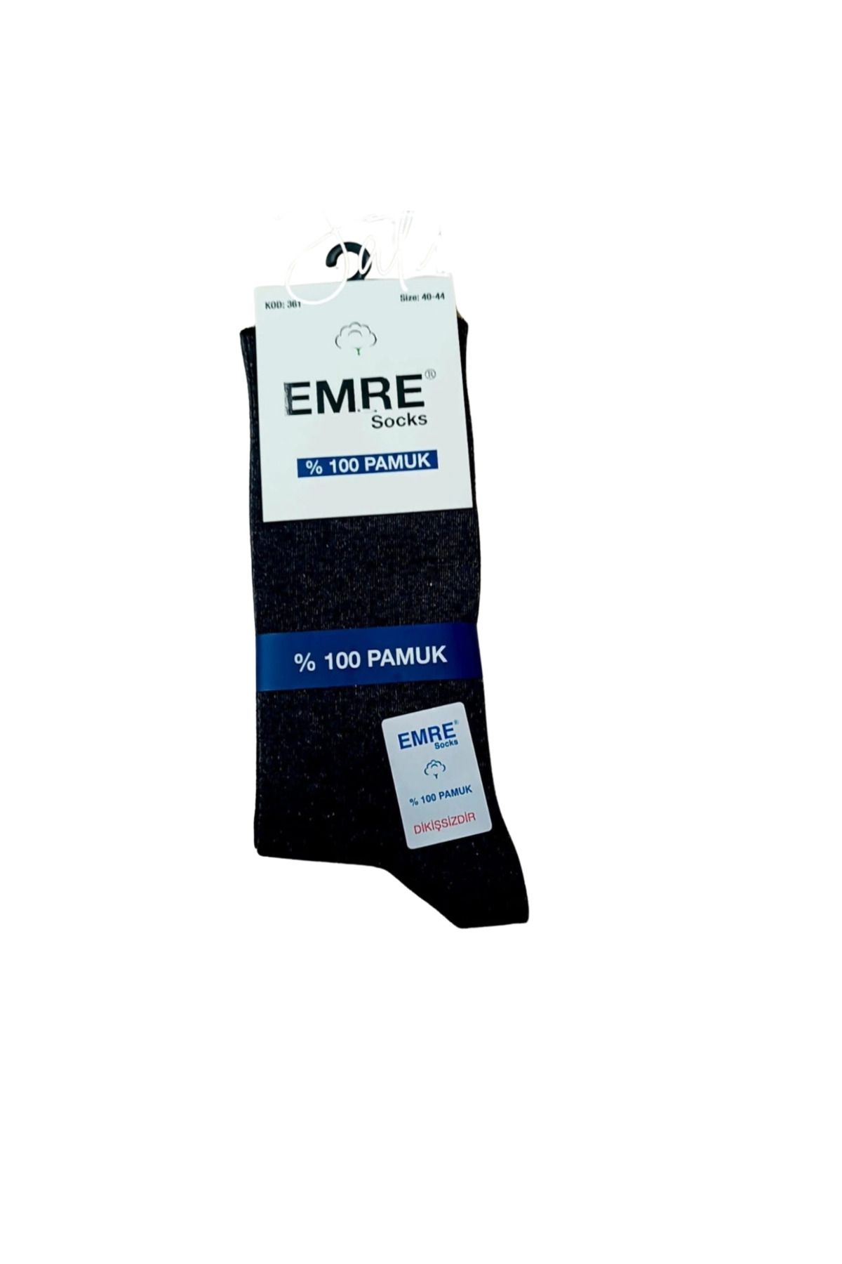 Narnuga Emre Erkek Dikişsiz Çorap 100% Pamuk