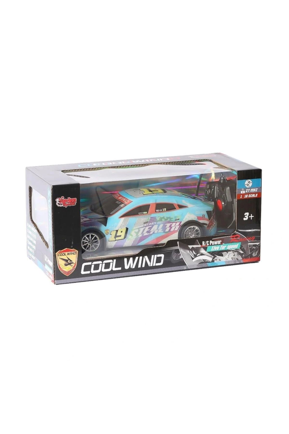 OurStyles XLX-698-19-25-56 Kumandalı Cool Wind Şarjlı Araba 24 cm -Can
