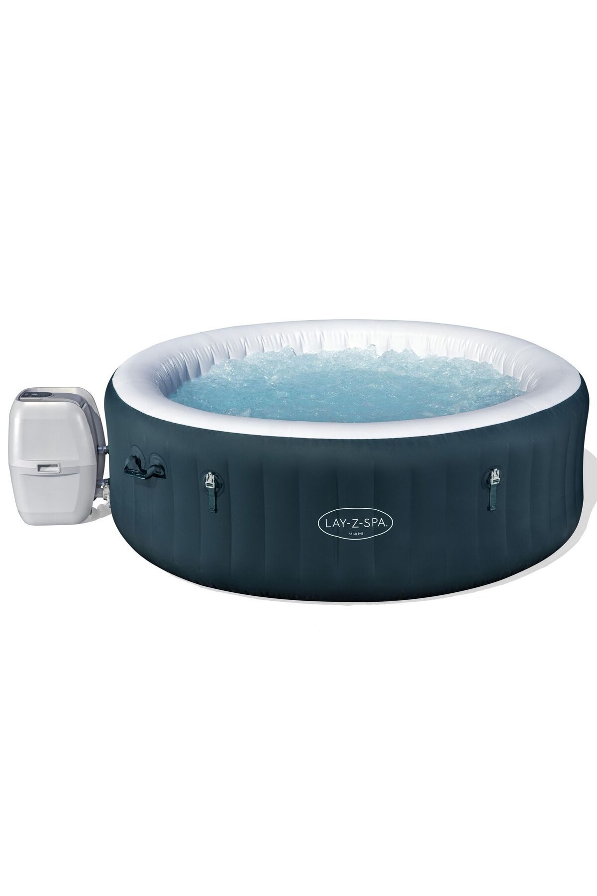 BESTWAY Lay-Z-Spa® Miami AirJet™ 6001D Enerji Tasarruflu Şişme Spa Havuzu,4-6 kişilik
