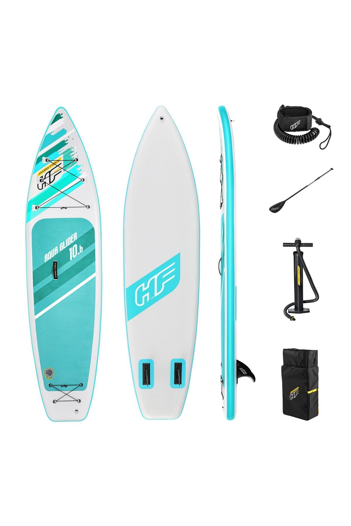 BESTWAY Hydro-Force™ 65347 Aqua Glider™ Kürekli Şişme SUP-Sörf Seti 3,20 m
