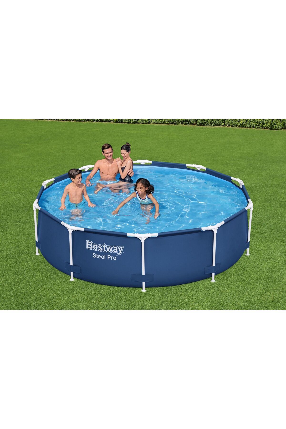 BESTWAY ® 56679 Steel Pro™ Prefabrik Yerüstü Çember Havuz Seti 3,05 M X 76 Cm