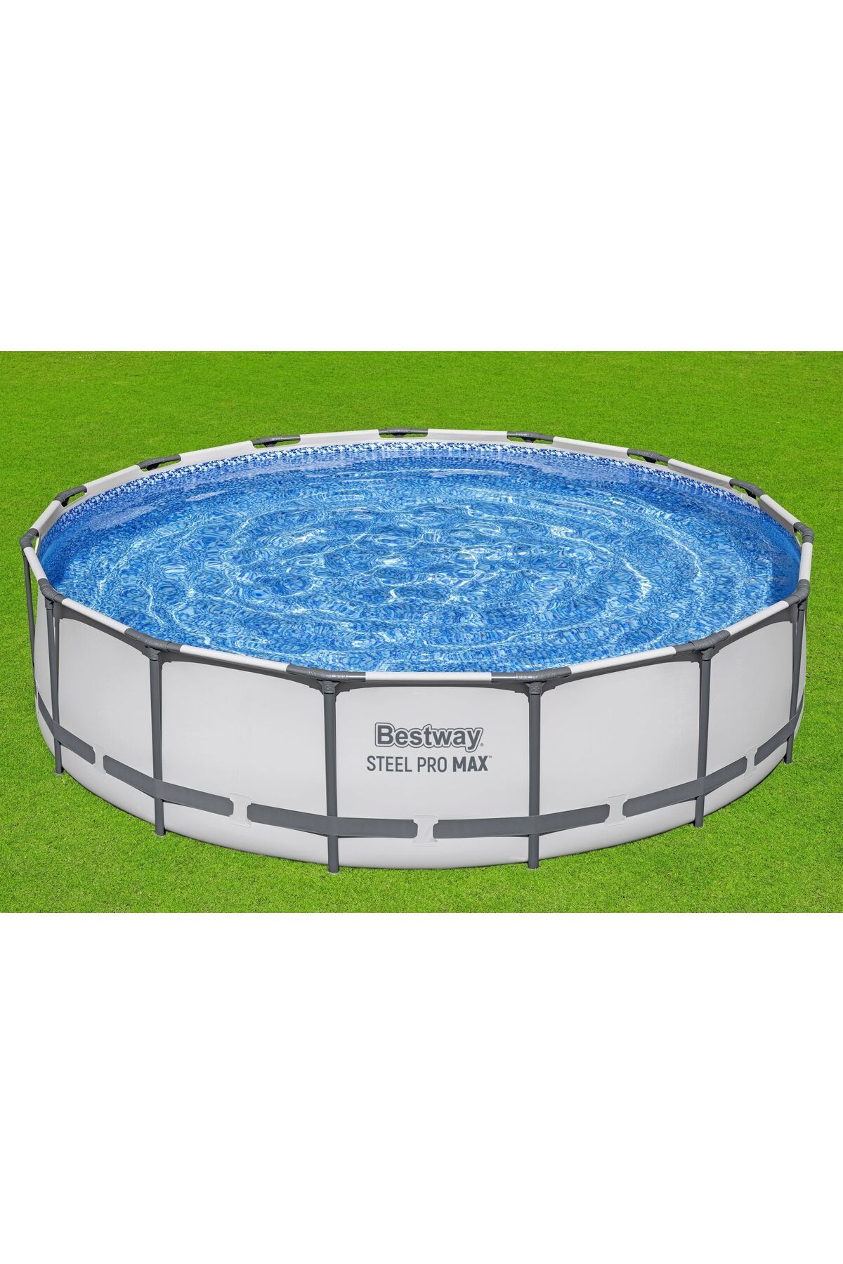 BESTWAY ® Steel Pro Max™ 56488 Prefabrik Yer Üstü Havuz Seti 4,57 M X 1,07 M