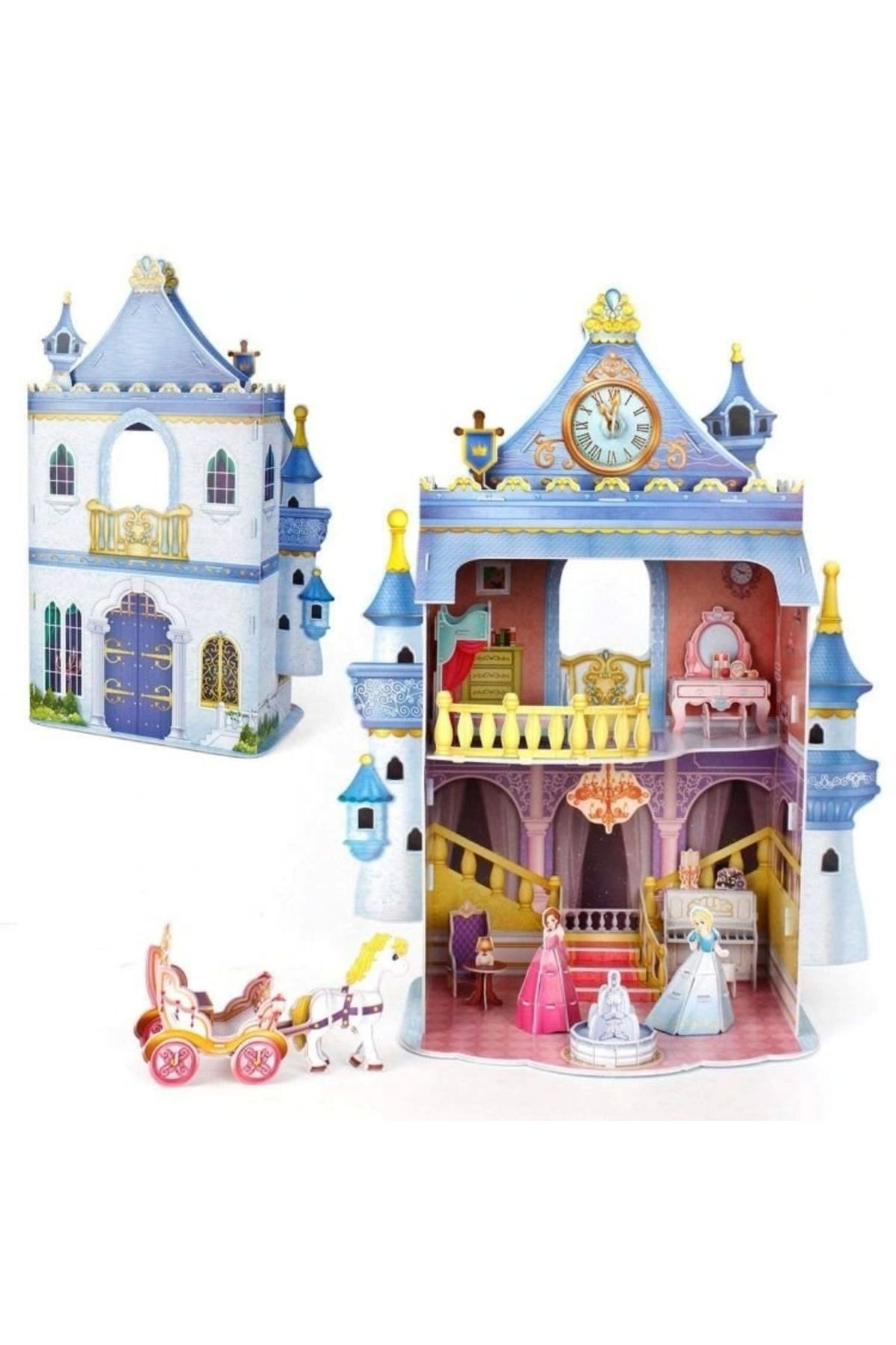 OurStyles CubicFun Peri Masalı Şatosu 3D Puzzle