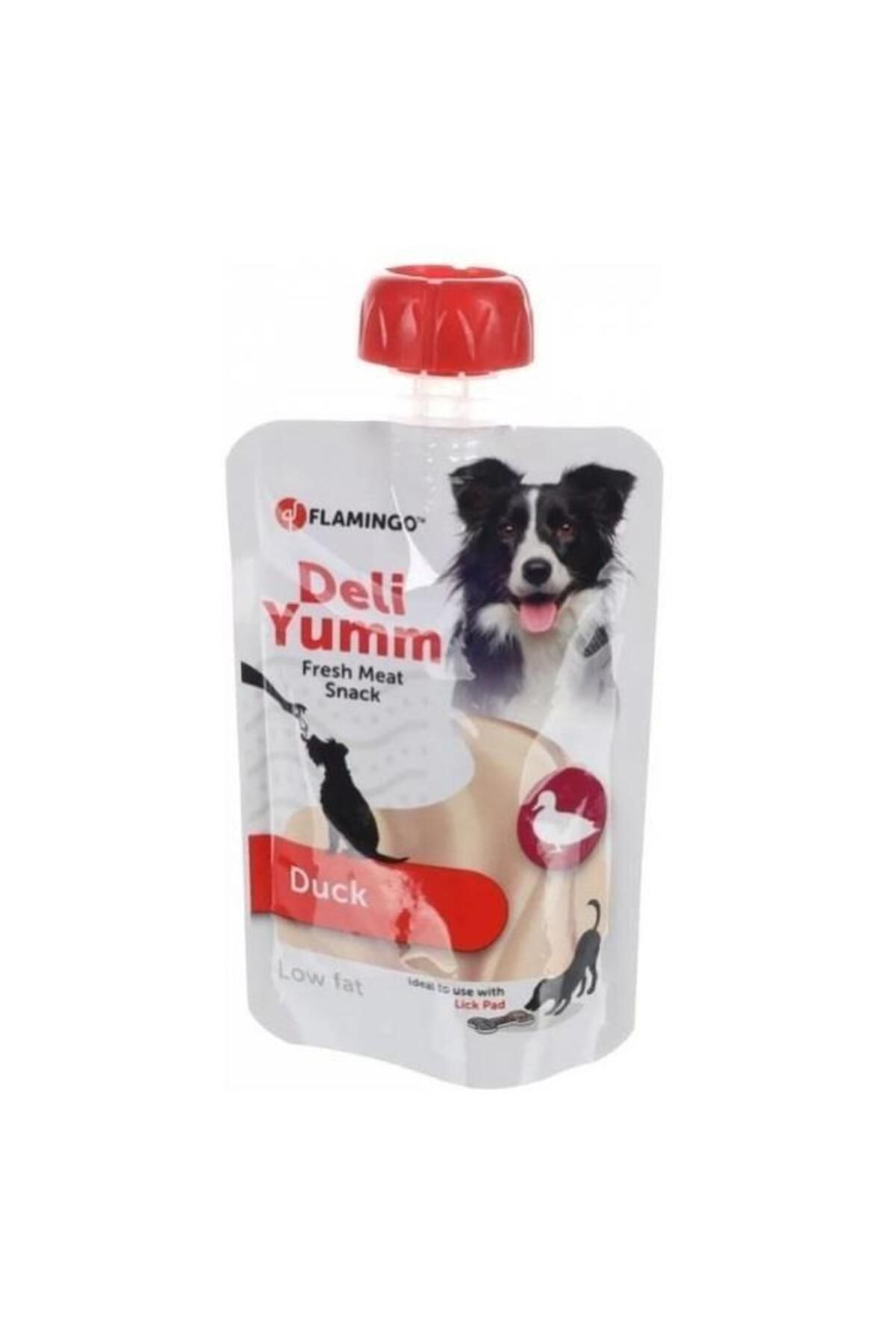FLAMINGOO Flamingo Deli Yumm Ördekli Krema Köpek Ödül Maması 90 Gr