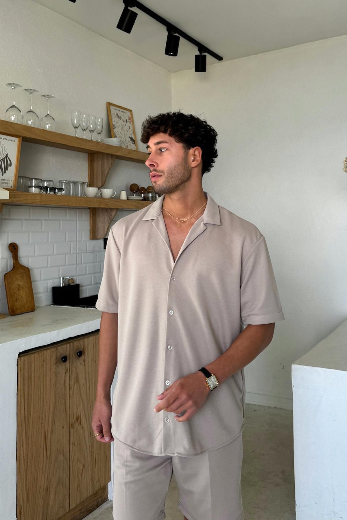 Flaw Wear Oversize Kısa Kol Gömlek