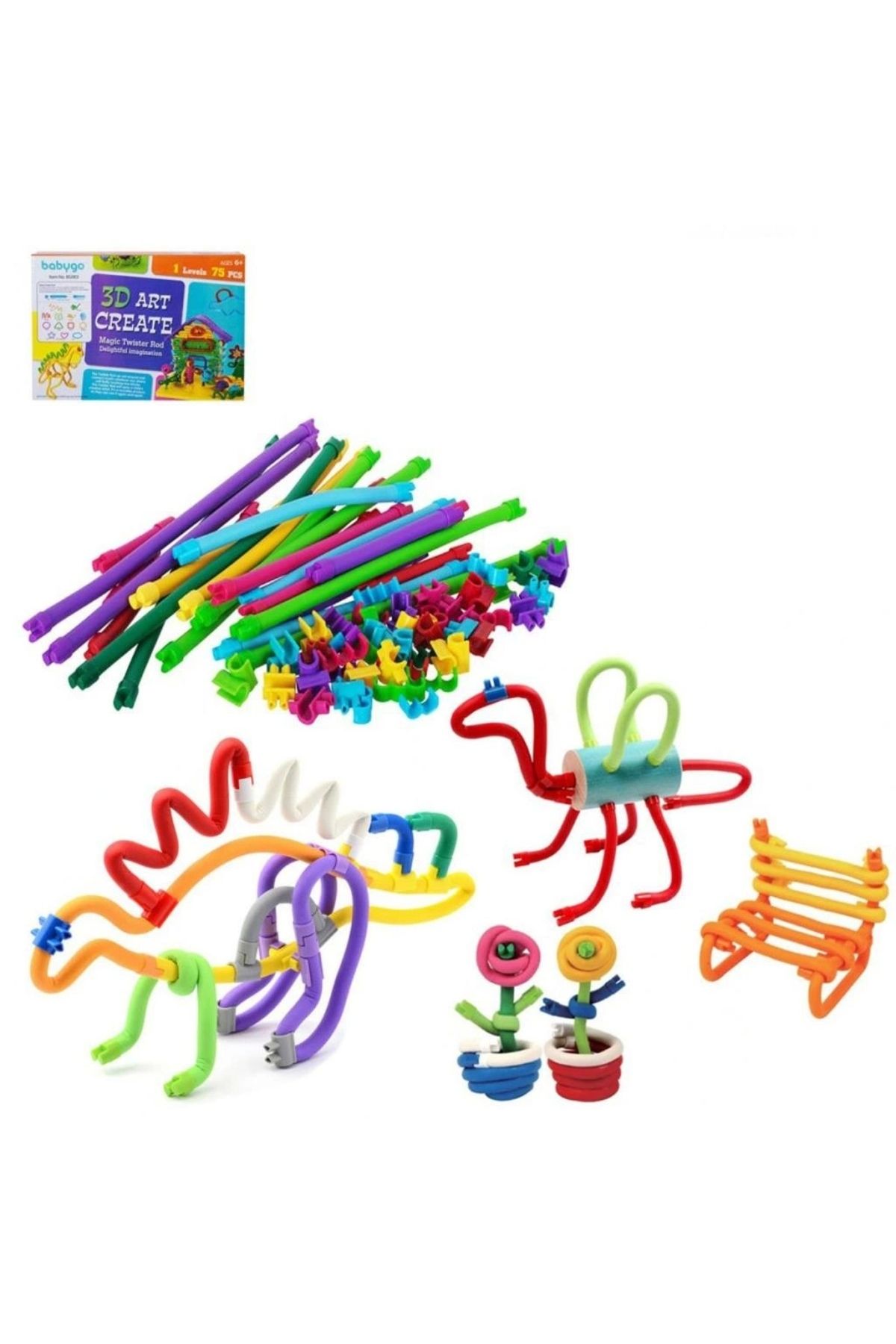OurStyles Babygo Yapıcı Bükme Oluşturma 3D Yapım Seti