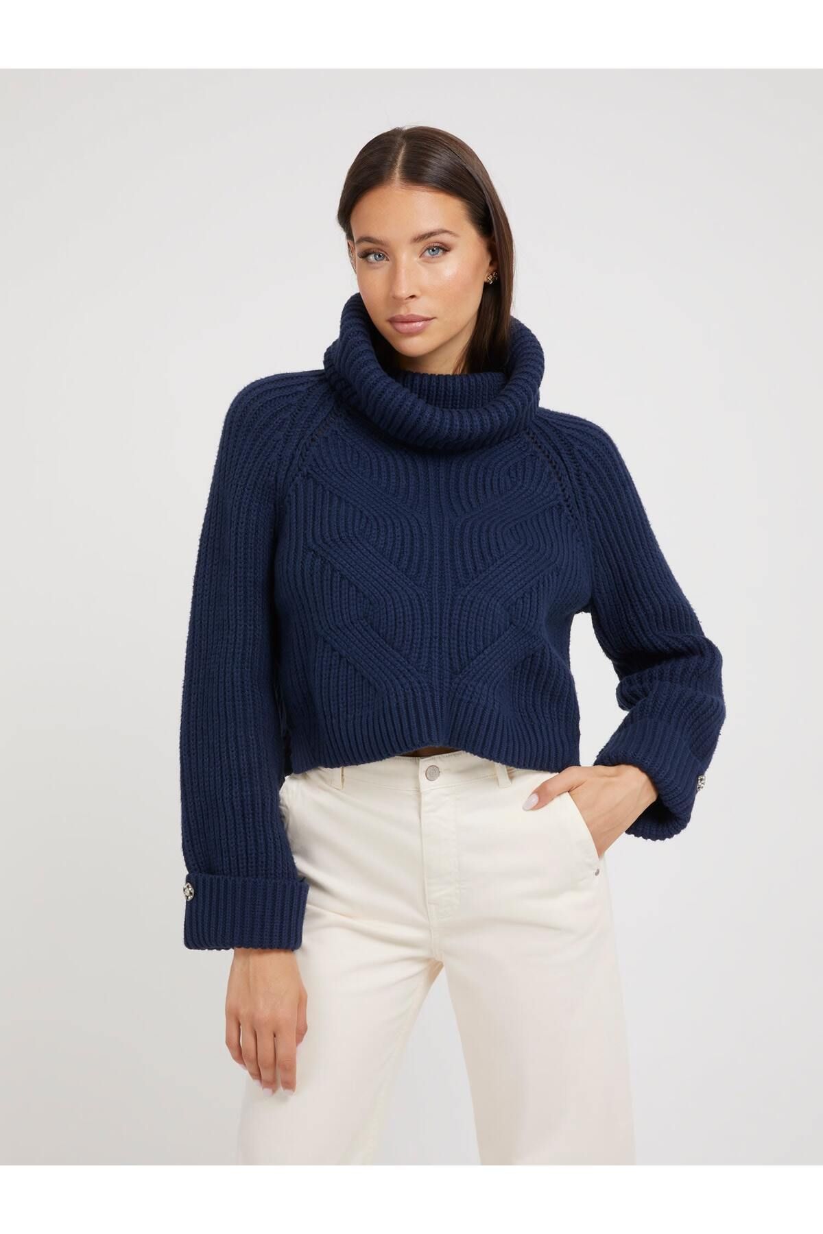 Guess Ls Lois Kadın Kazak