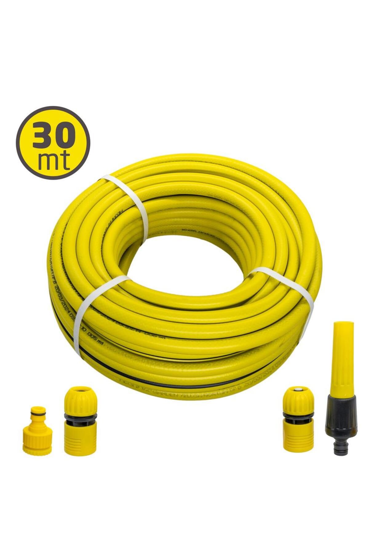 Titi 6359 Garden Kit 1/2" (12.5mm) PVC Bahçe Hortumu 30 mt