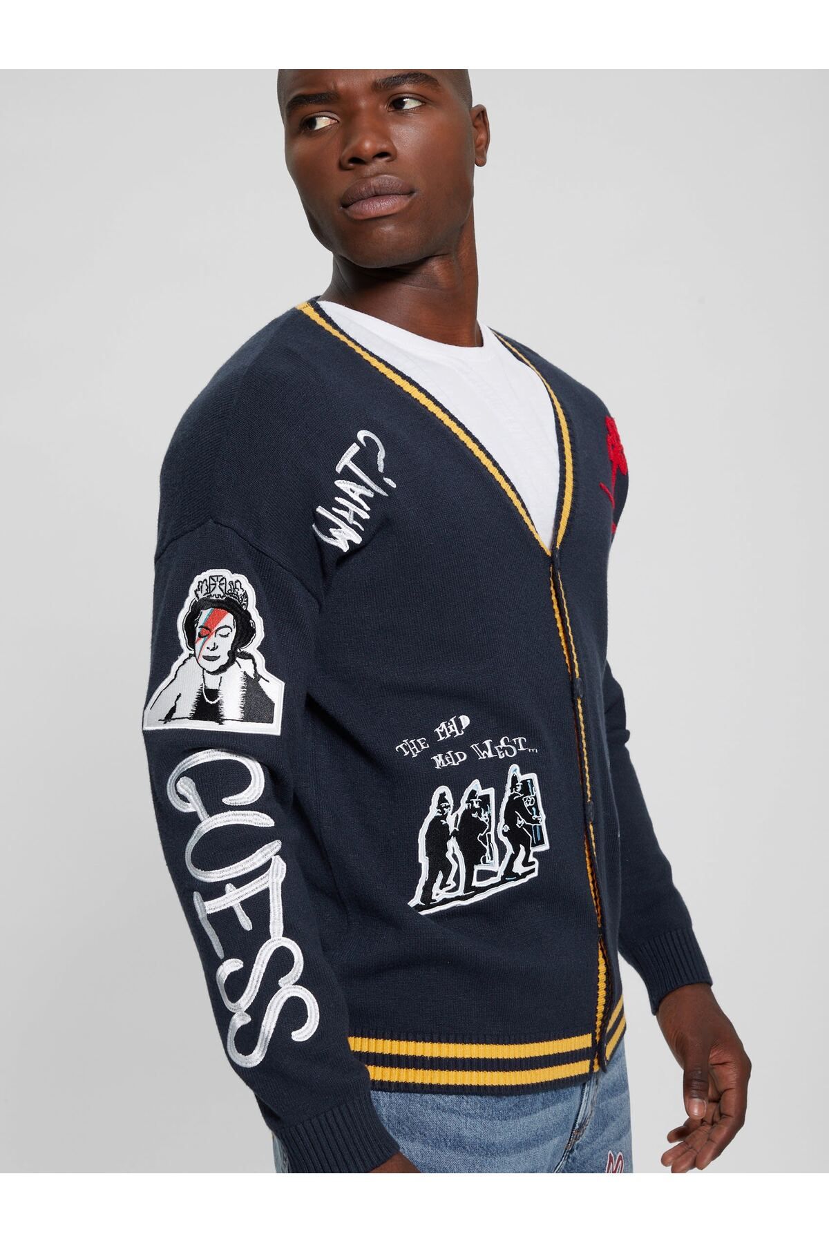 Guess Ls Patch Erkek Hırka