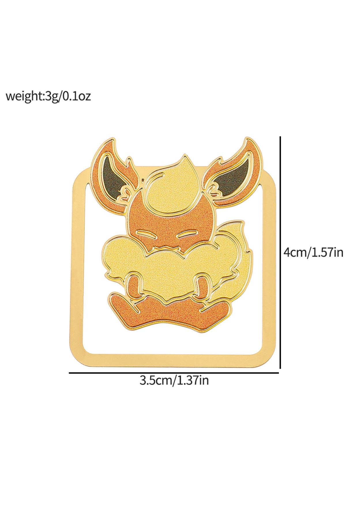 Miniso-SQ0362 Pokemon Pikachu Series Metal Books Page Marks Women Men Kids Party Decor Favors Birthday Wedd 1