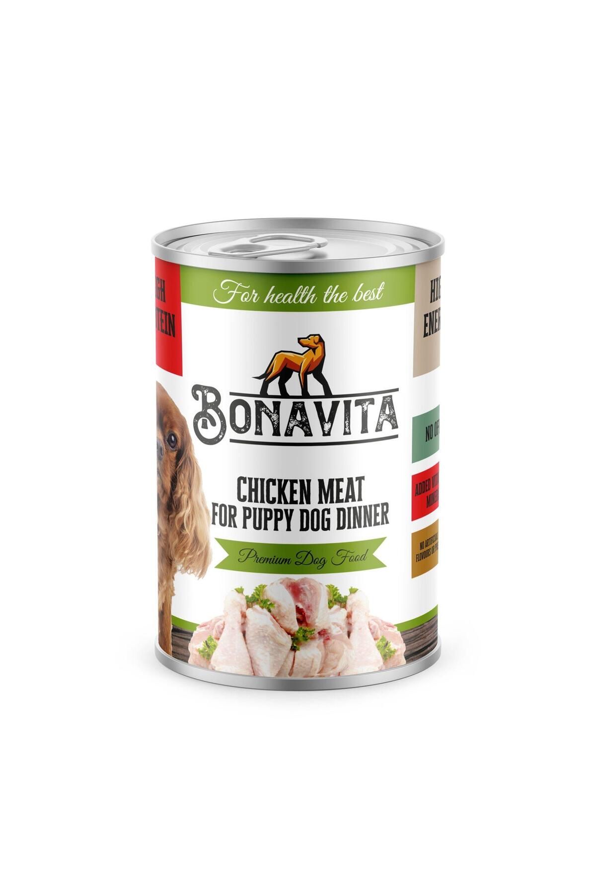 bonavitaa BONAVİTA TAVUK ETLİ YAVRU KÖPEK MAMASI 36 ADET