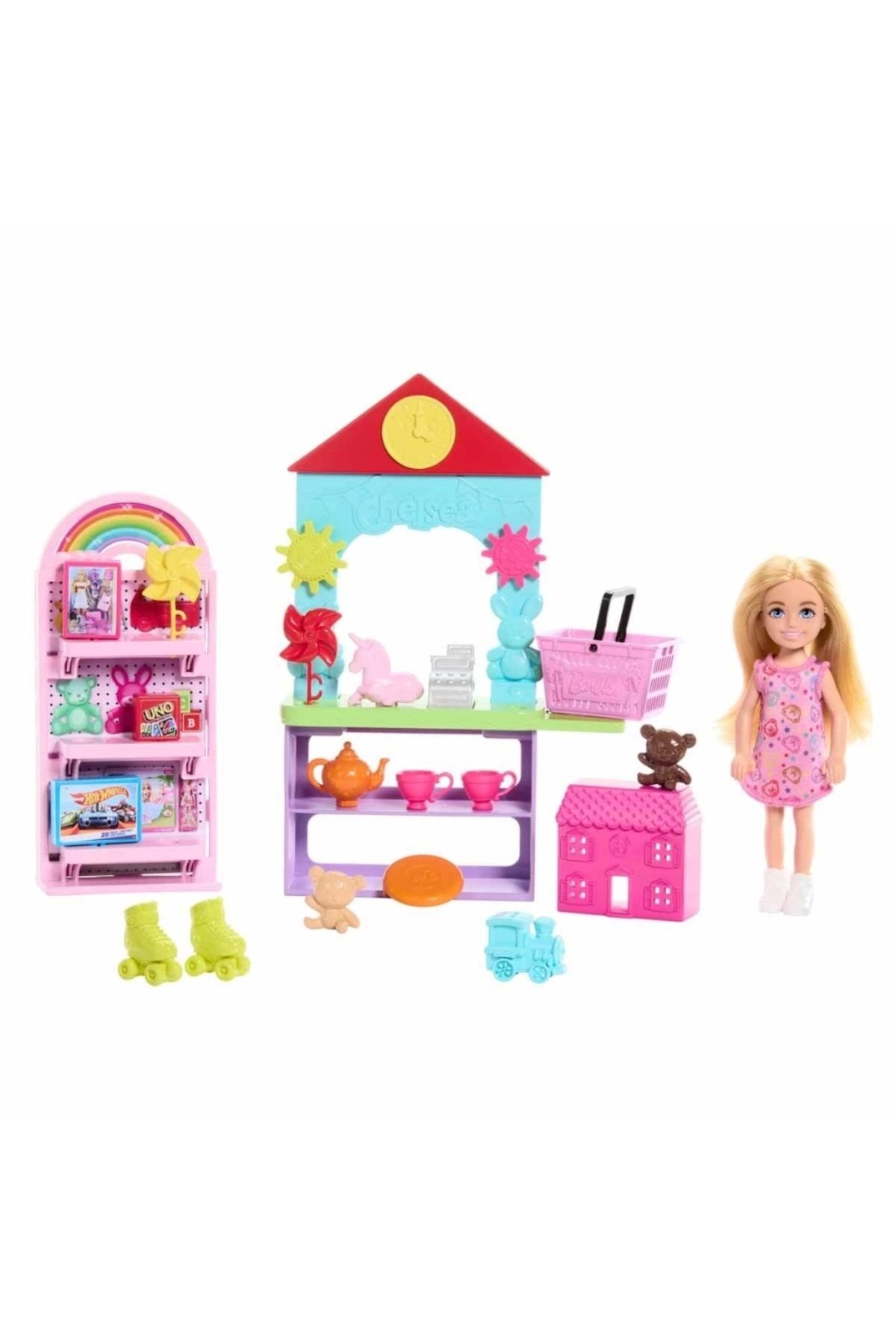 OurStyles Barbie Chelsea Oyuncak Dükkanı Oyun Seti HNY59