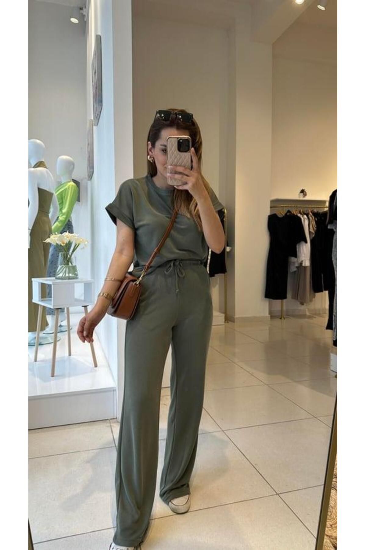 pelin yıldız butik Valery Kısa Kol Eşofman Takım