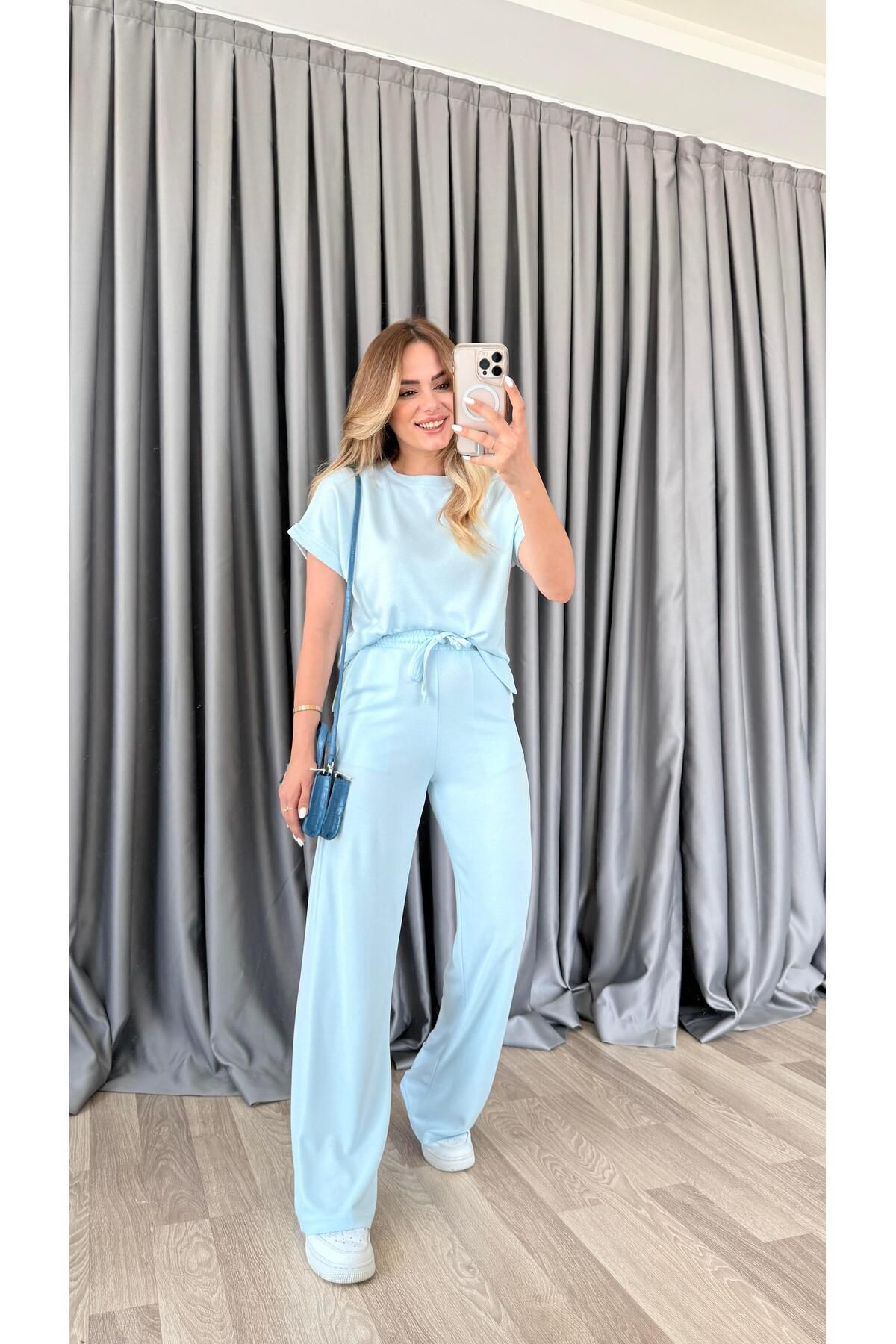 pelin yıldız butik Valery Kısa Kol Eşofman Takım