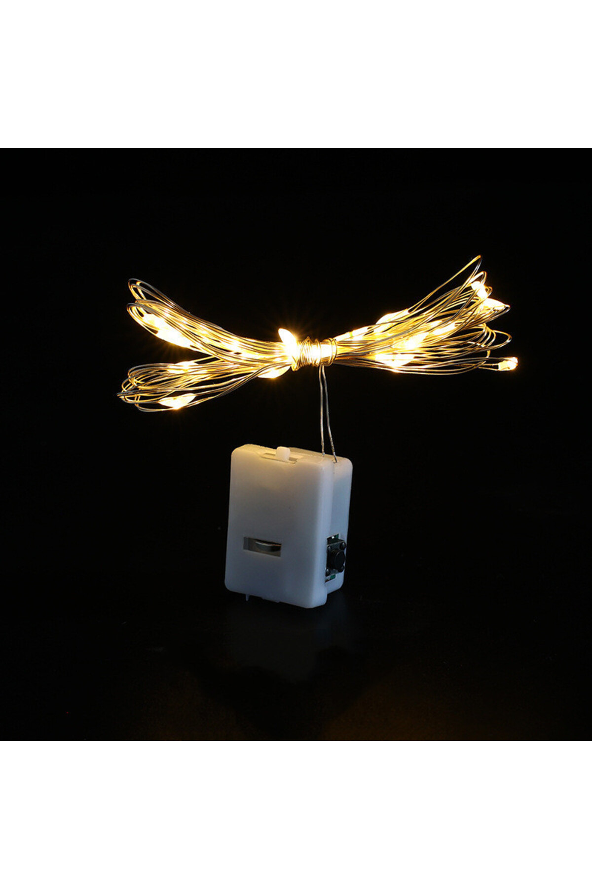 Choice 1Pcs lights 1M 10LEDs Warm White 1/5/10pcs Fairy Lights String Button ...