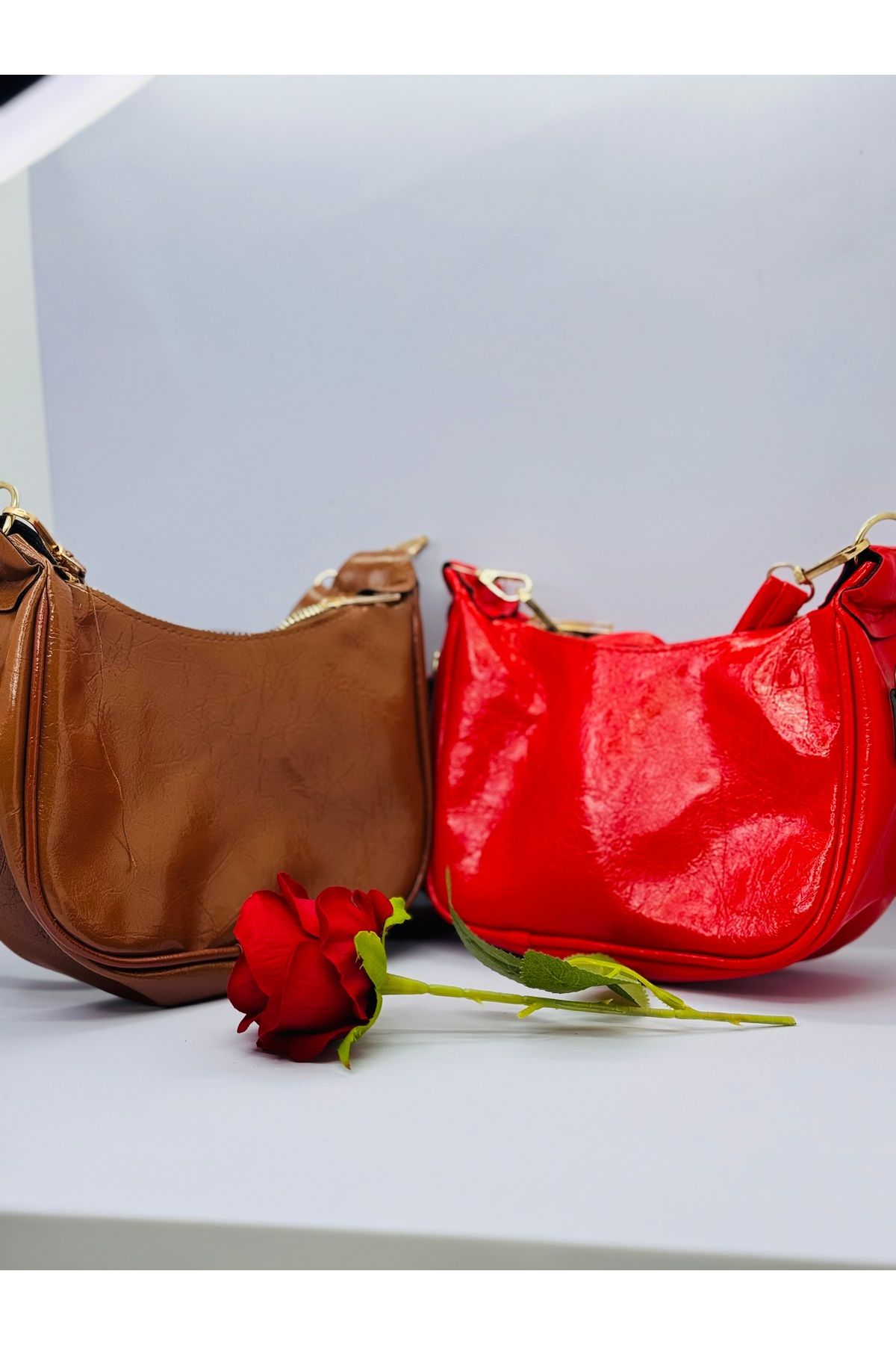 shop Kadın Mini Özel Yapım Baget 2 Adet El ve Omuz Çanta