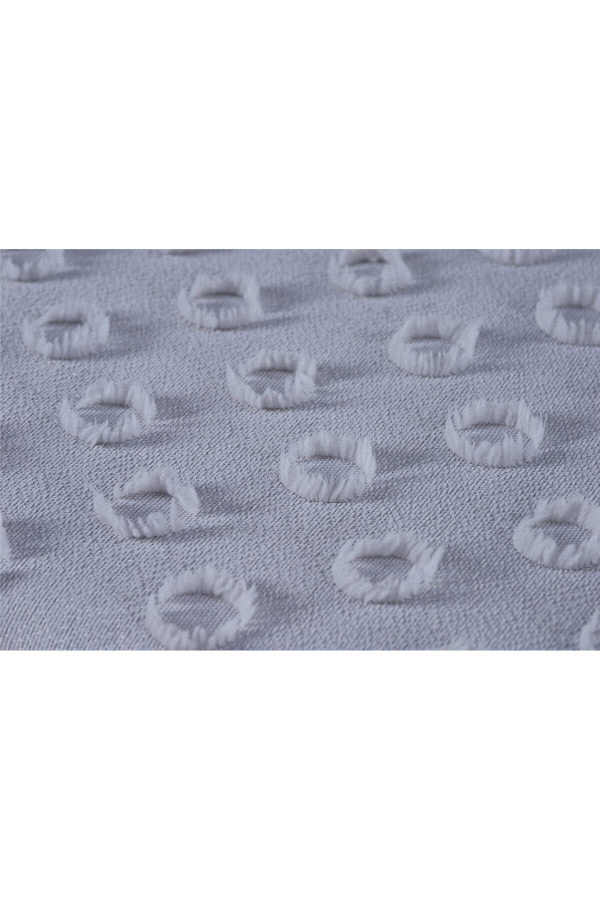 diabella-Pompom Patterned 2 Piece Single Bedspread 2