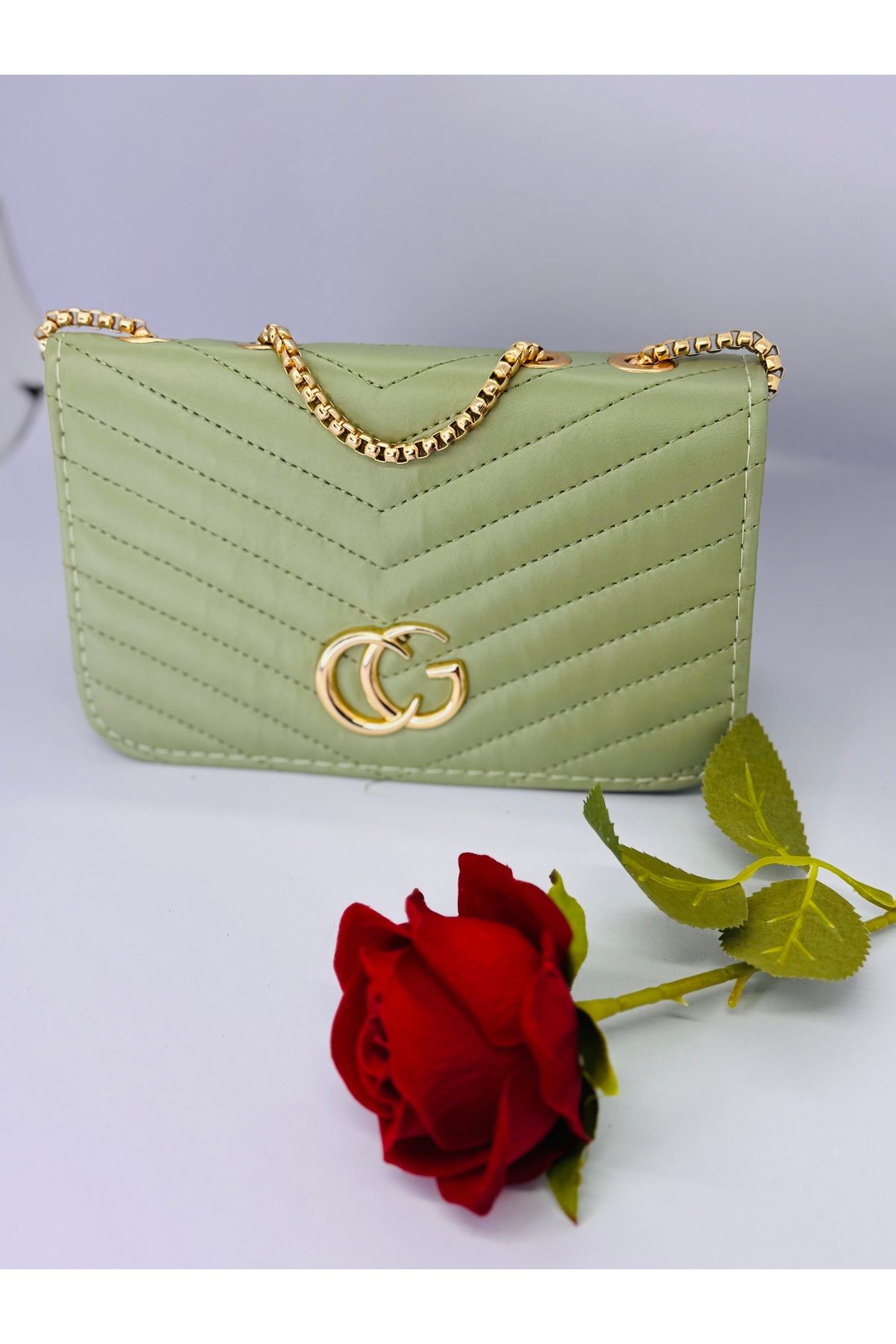 shop Kadın Mini Özel Yapım Baget Zincirli El ve Omuz Çanta