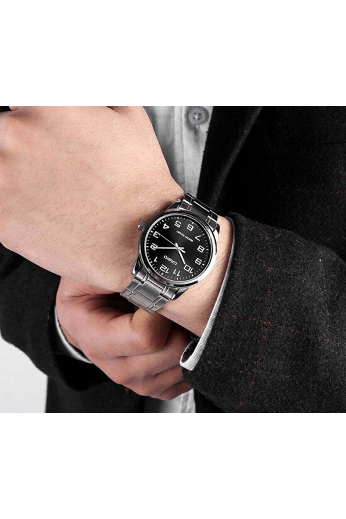 Casio-Ceas Barbati, Casio, Collection MTP-V0 MTP-V001D-1B 3