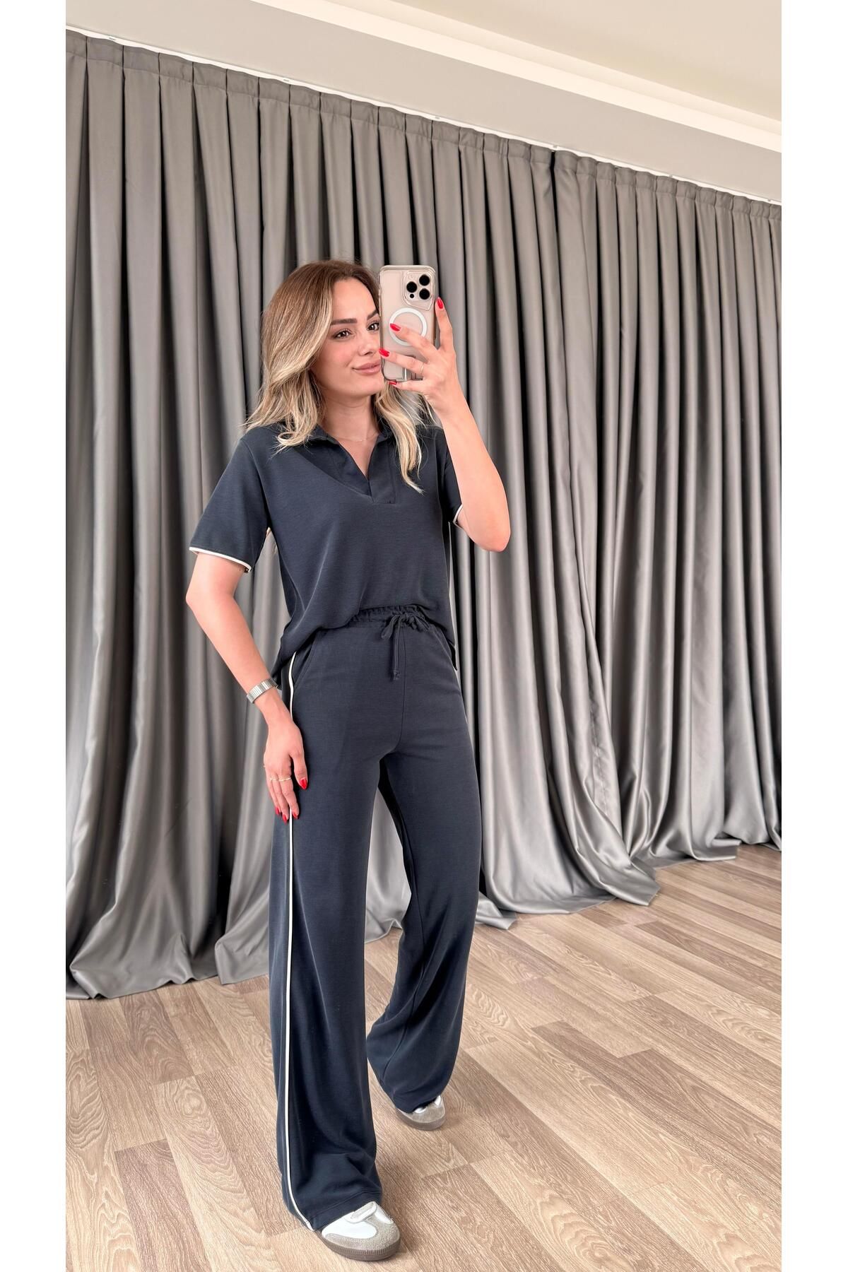 pelin yıldız butik Vessa Şeritli Takım
