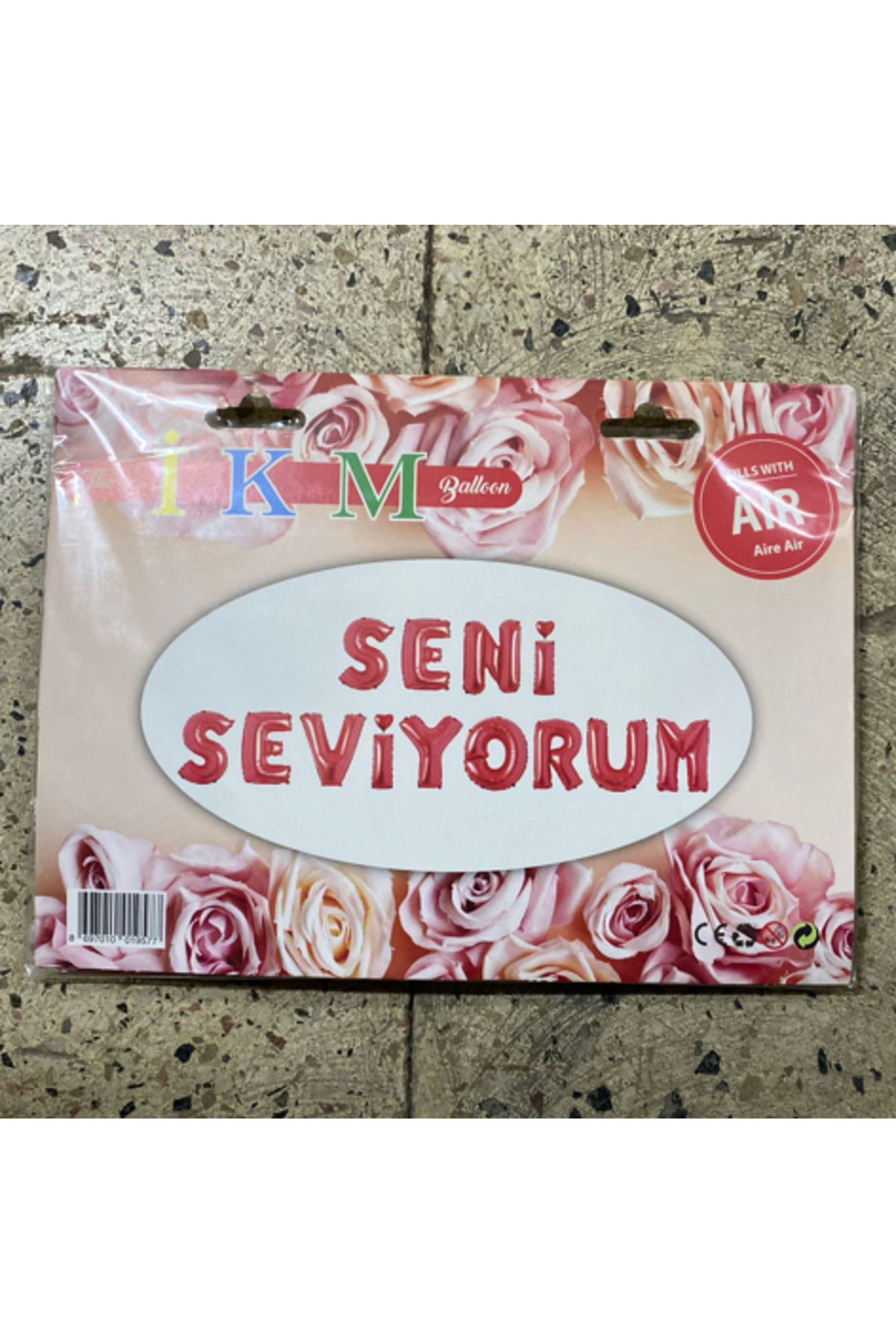 Ta-Fu Global İKM SENİ SEVİYORUM HELYUM BALON