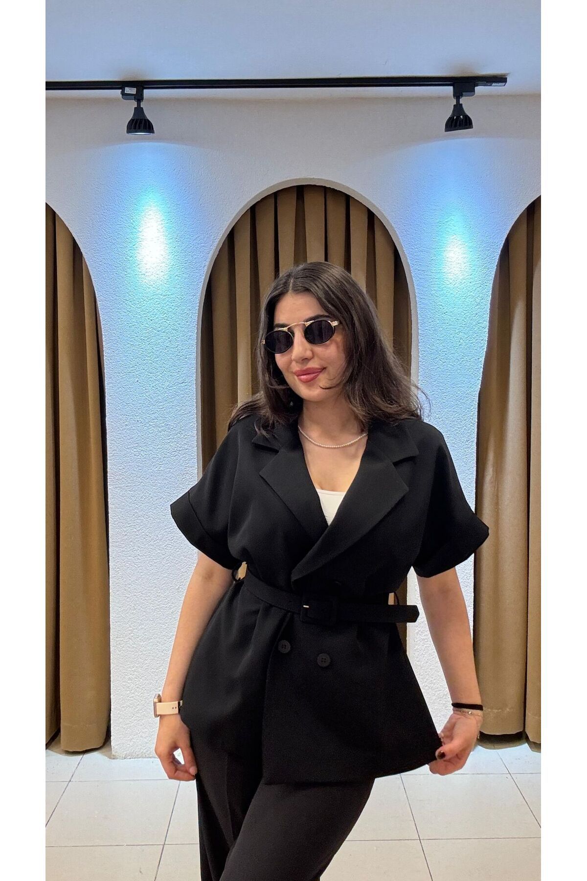SUNAYBUTİK SİYAH BLAZER CEKET