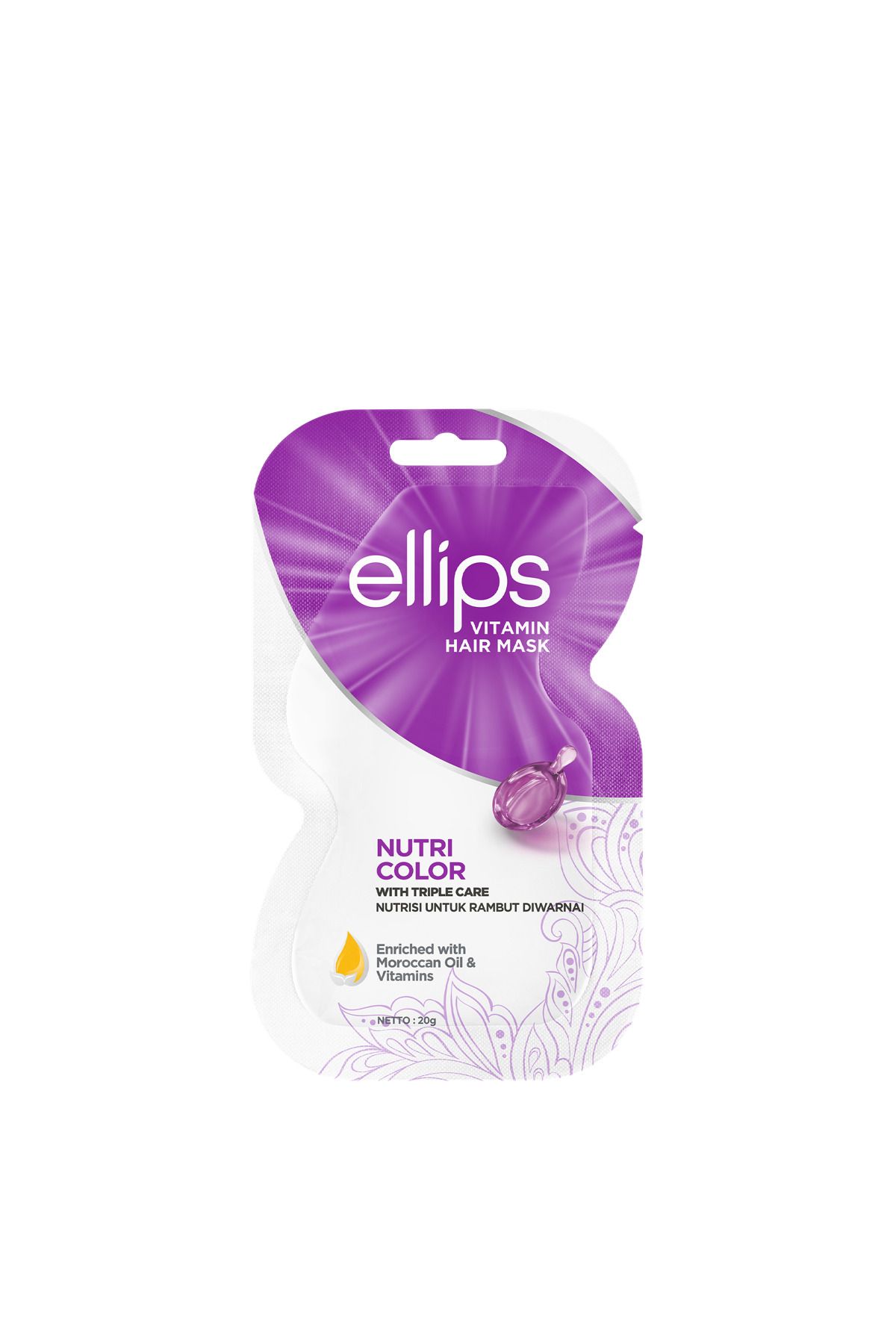Ellips Nutri Color Boyalı Saçlara Özel Vitamin Maskesi 20 g